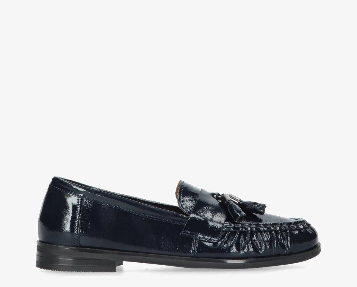 Anica Loafers Navy Patent