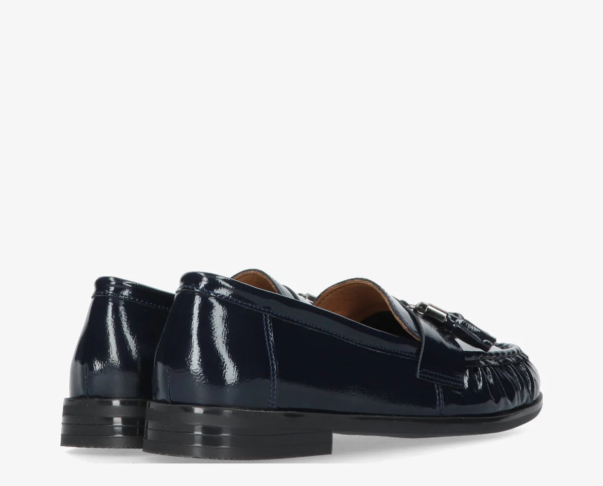 Anica Loafers Navy Patent