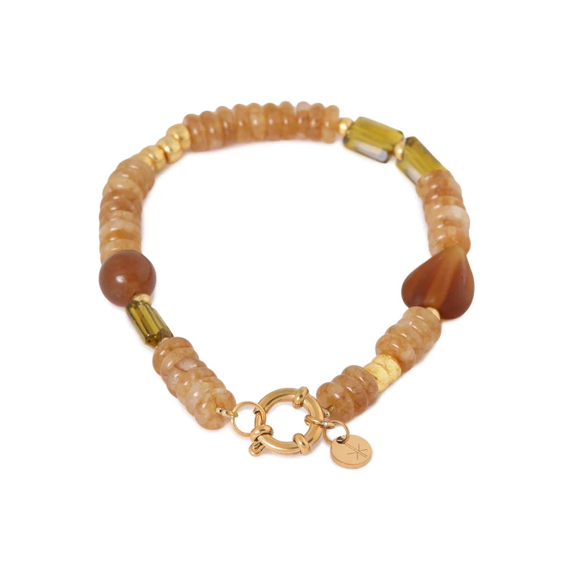 Antique Velvet Bracelet Gold