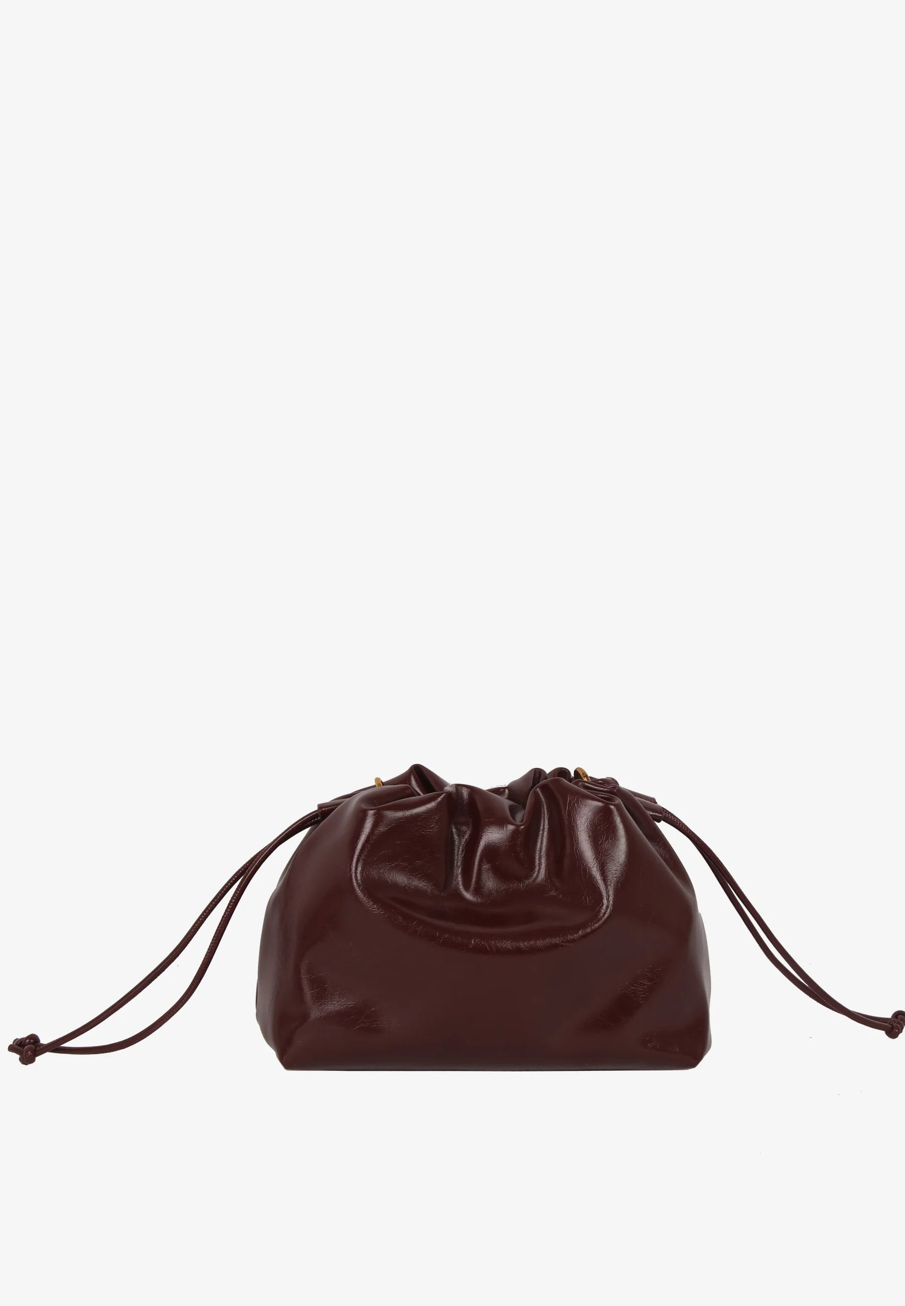 Arcane Raw Structure Bag - Burgundy