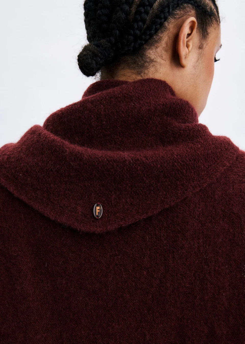 Hiji Scarf Bordeaux
