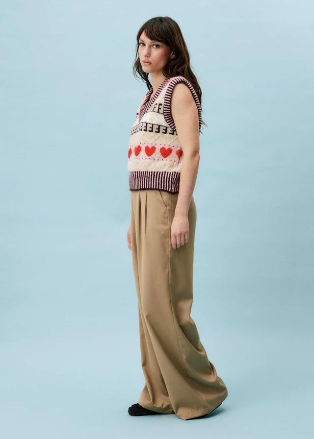 Rhubarbe Knit Vest