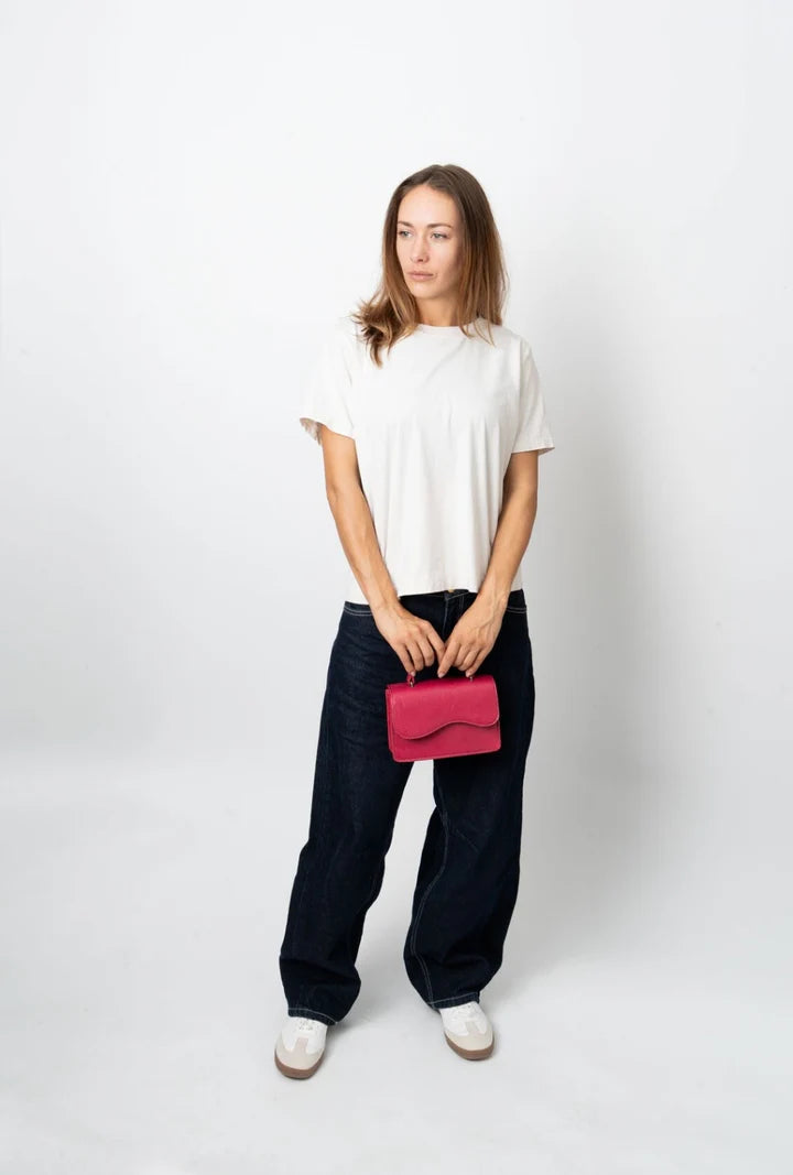 Crane Raw Structure Fuchsia Pink