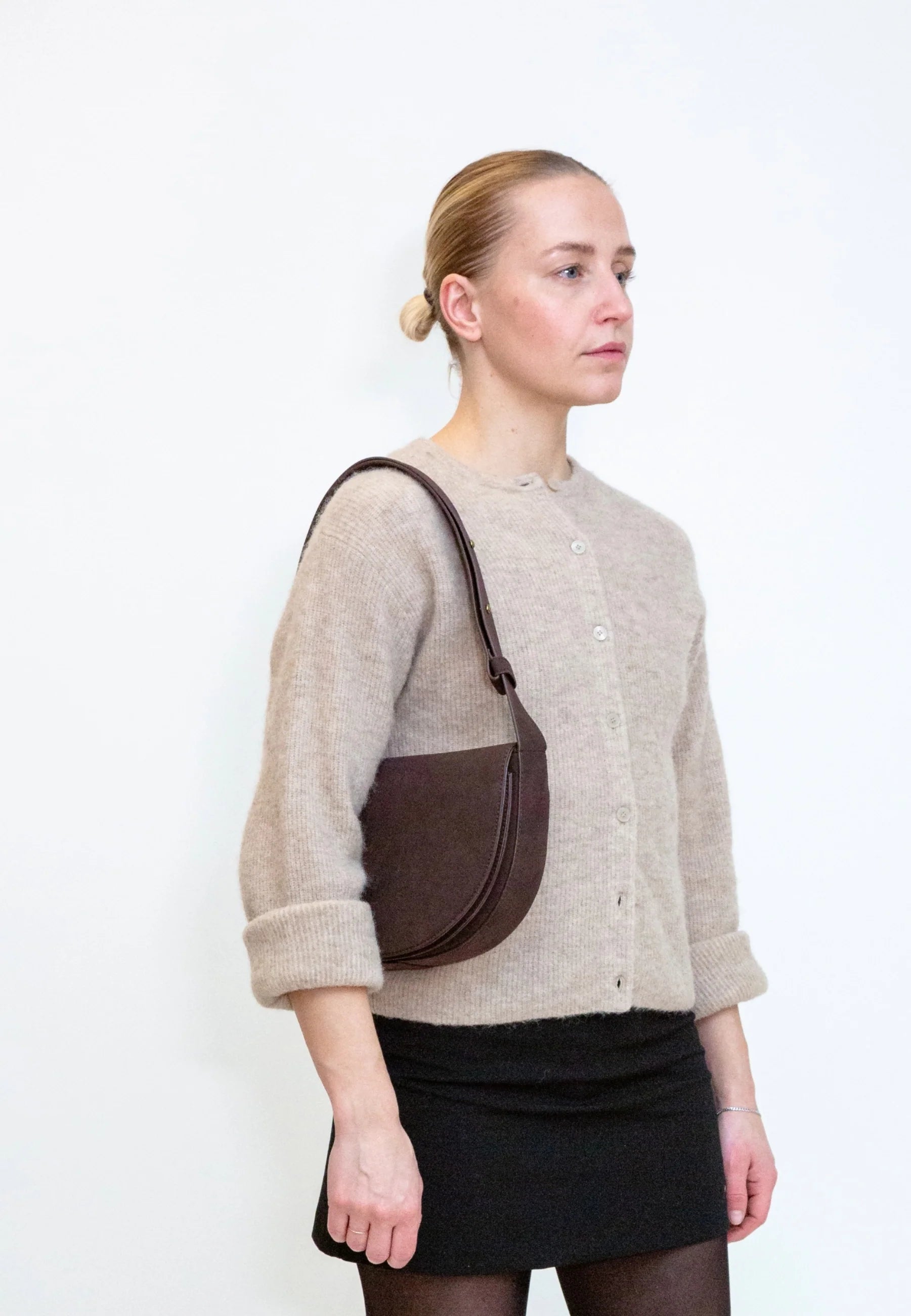 Cliff Brush Structure Bag - Brown