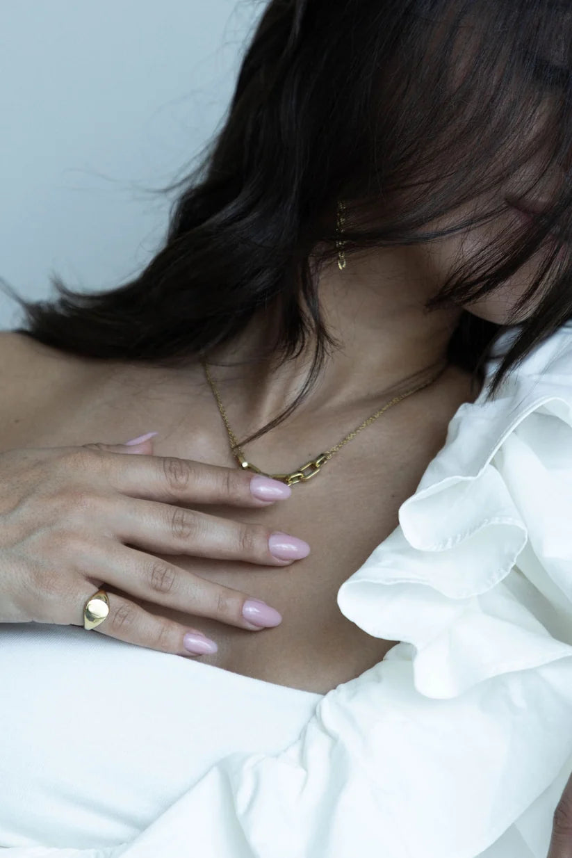 Pinkring Achille Gold