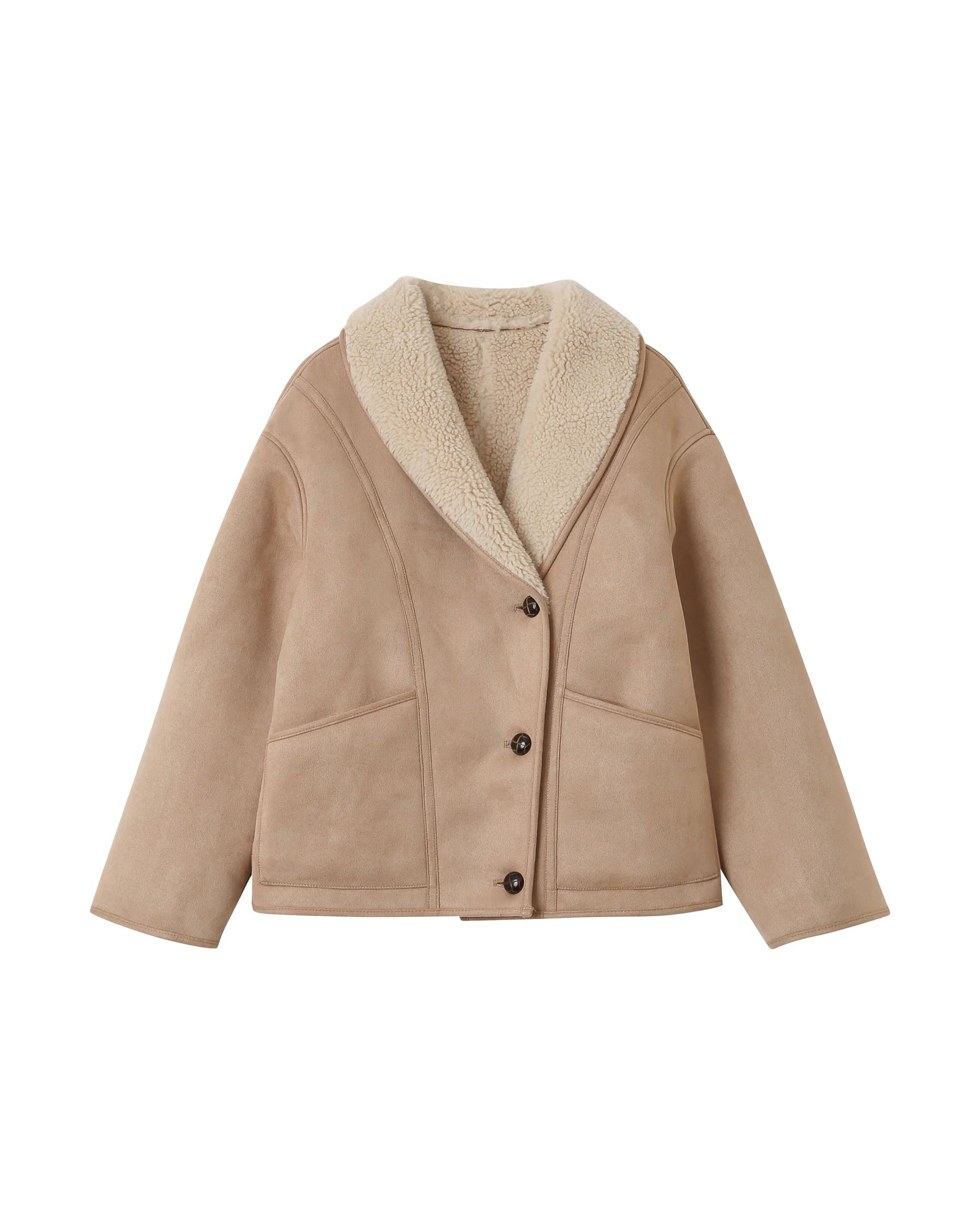 Swan Jacket Beige Rose