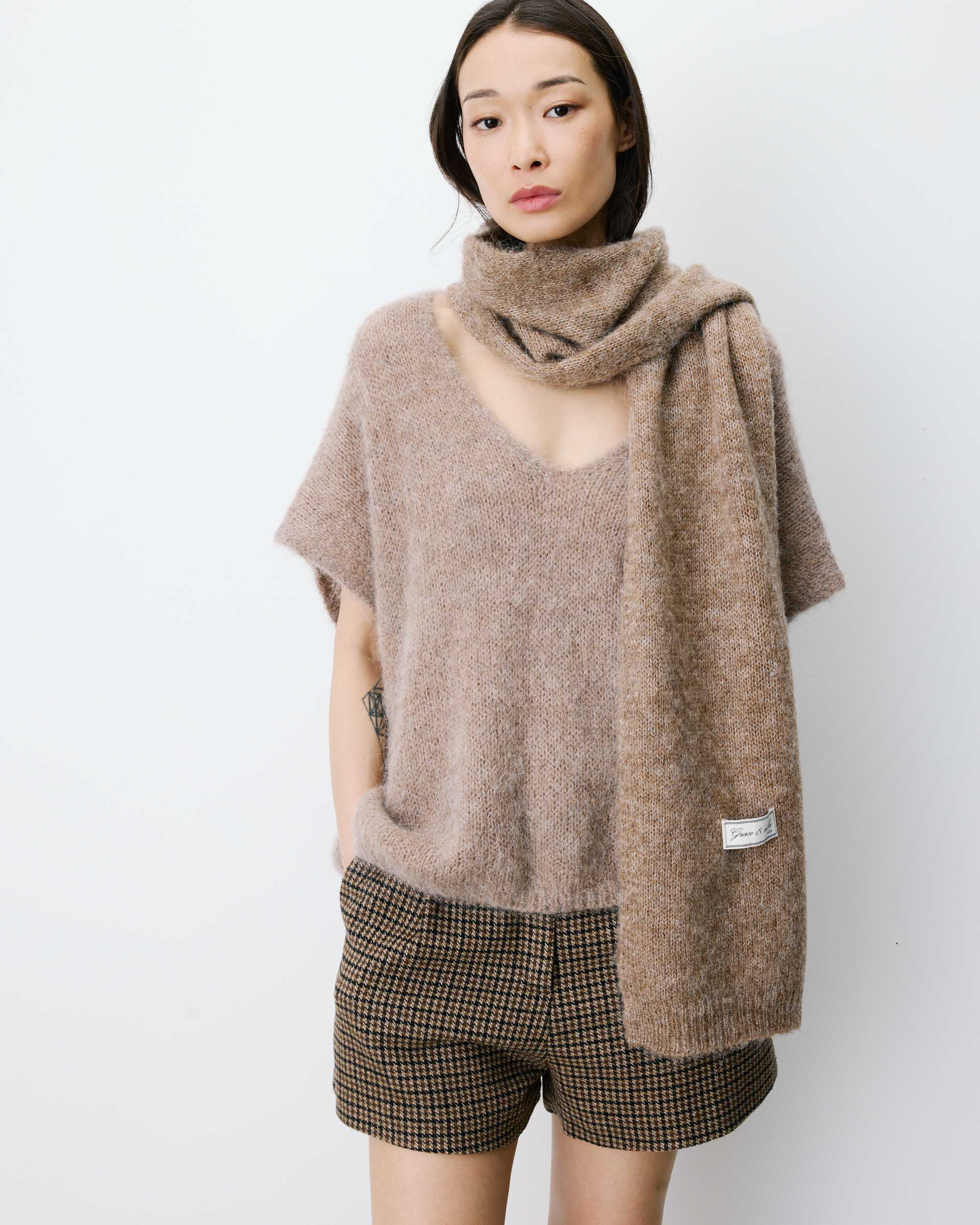 Aglae Scarf Mocha