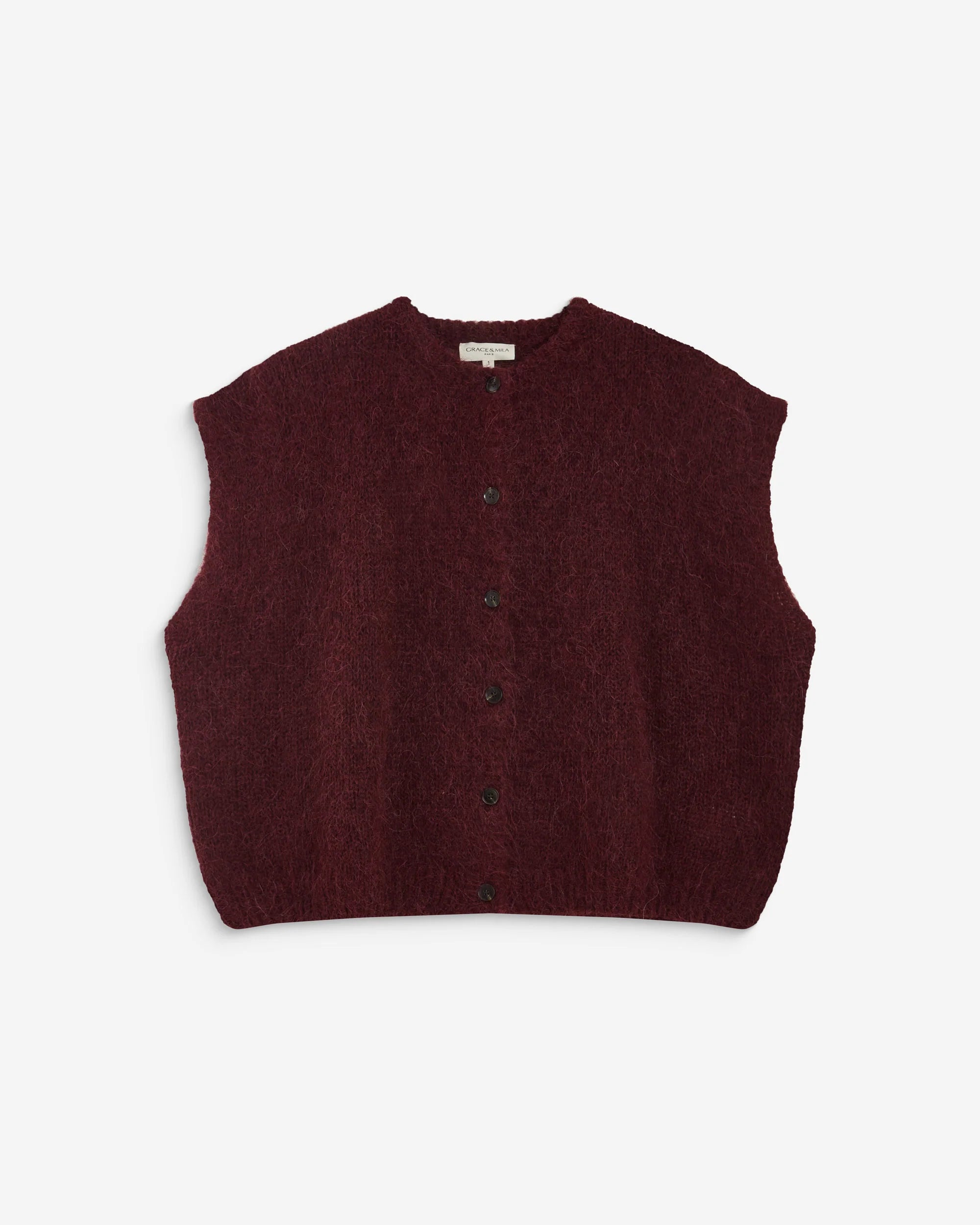 Addison Knit Aubergine