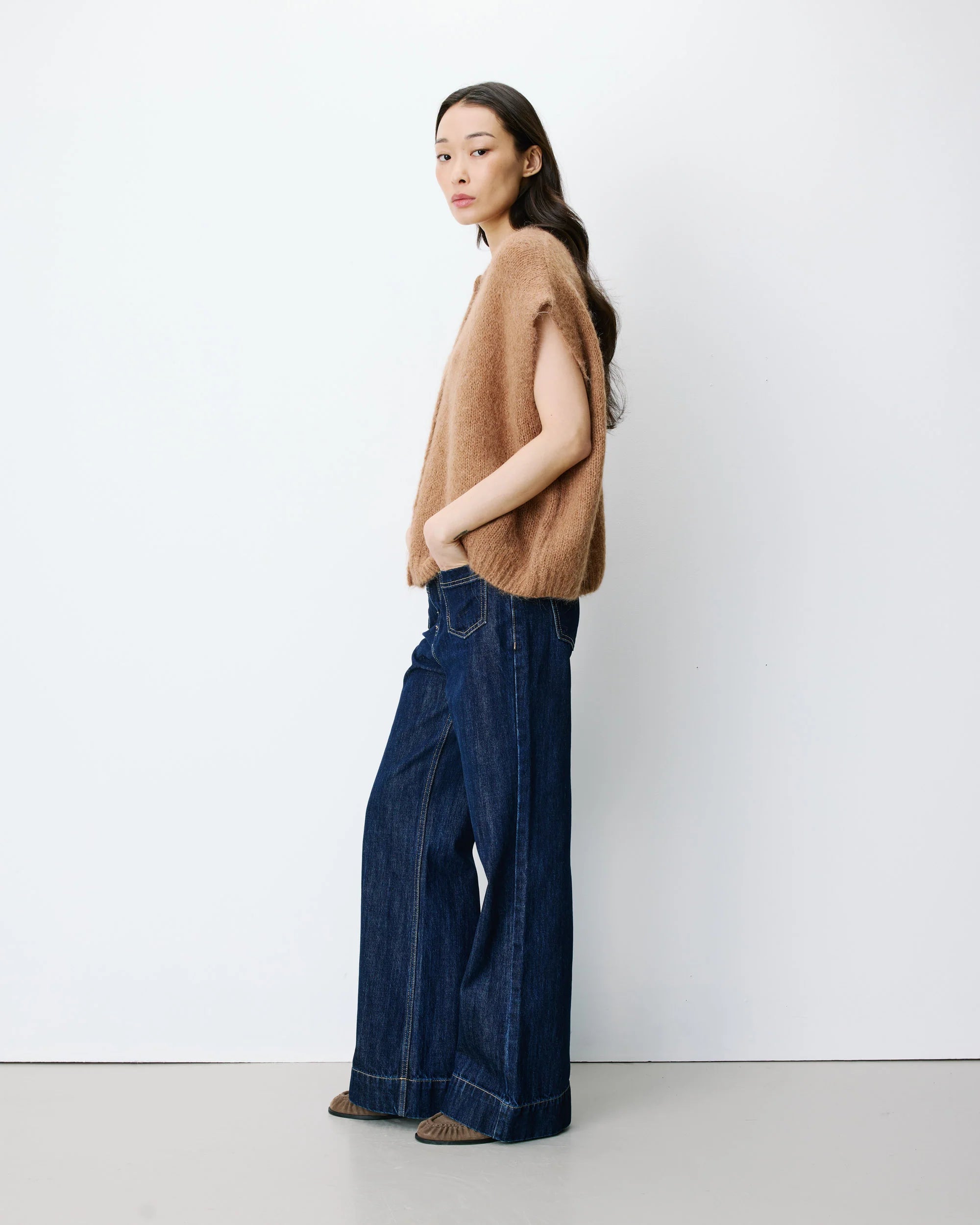 Addison Knit Camel