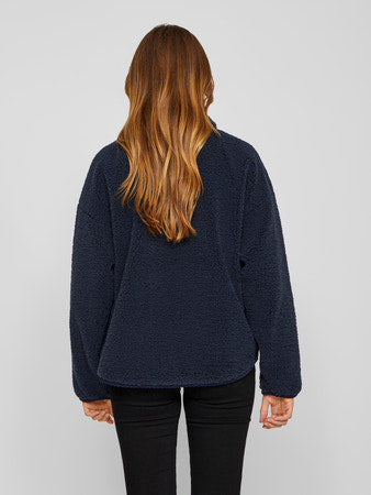 Melusa Teddy Jacket Navy Blazer