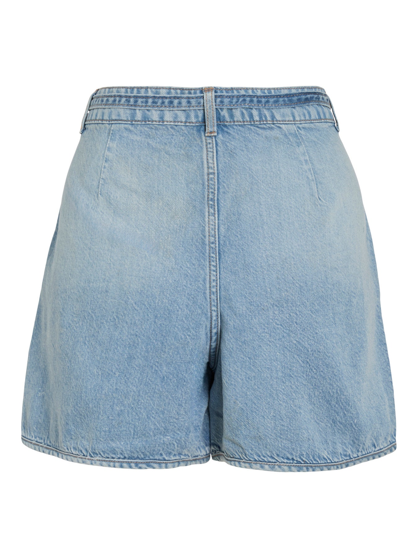 Kiki Belt Denim Short Light Blue Denim