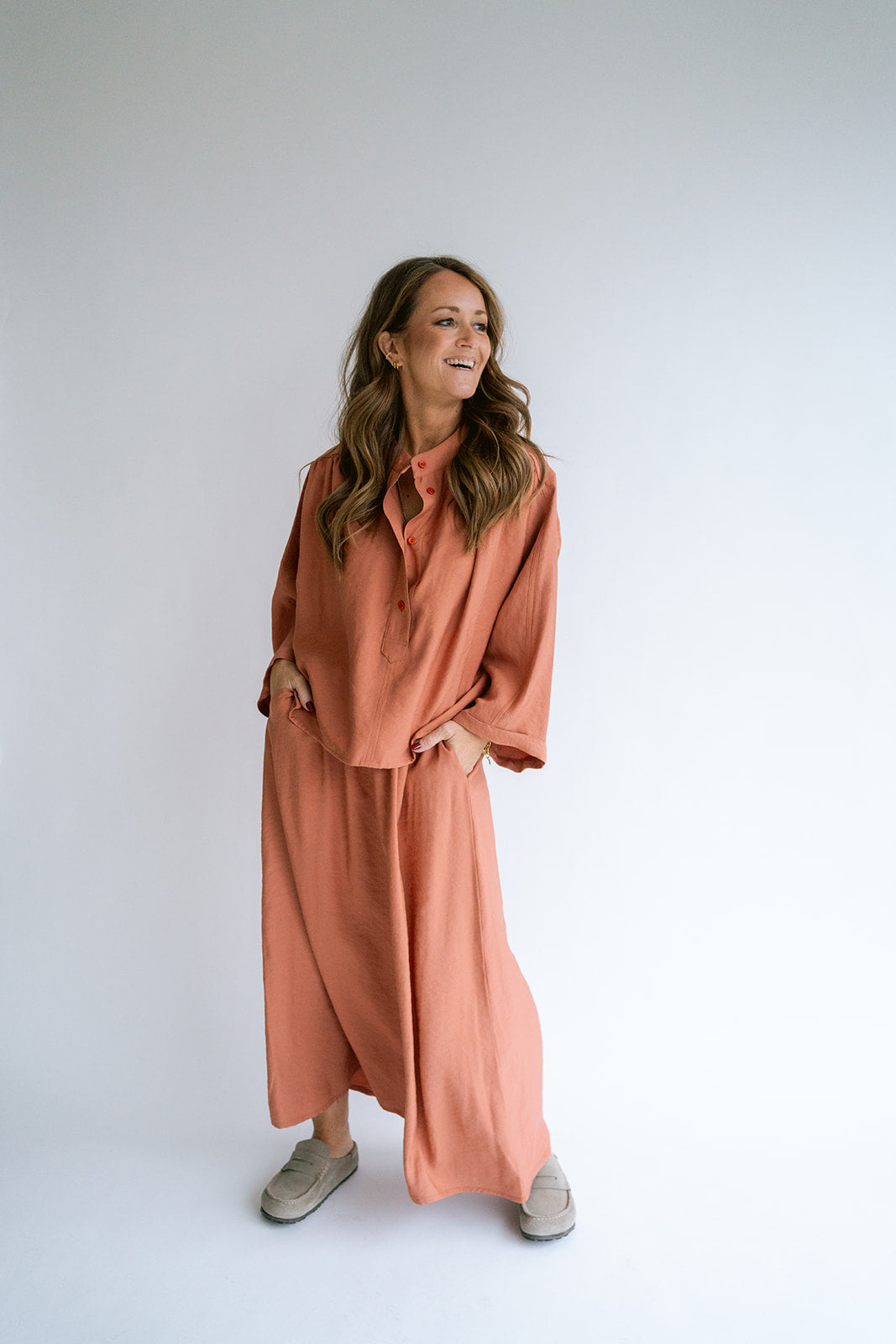 Juliette Skirt Brilliant Rust