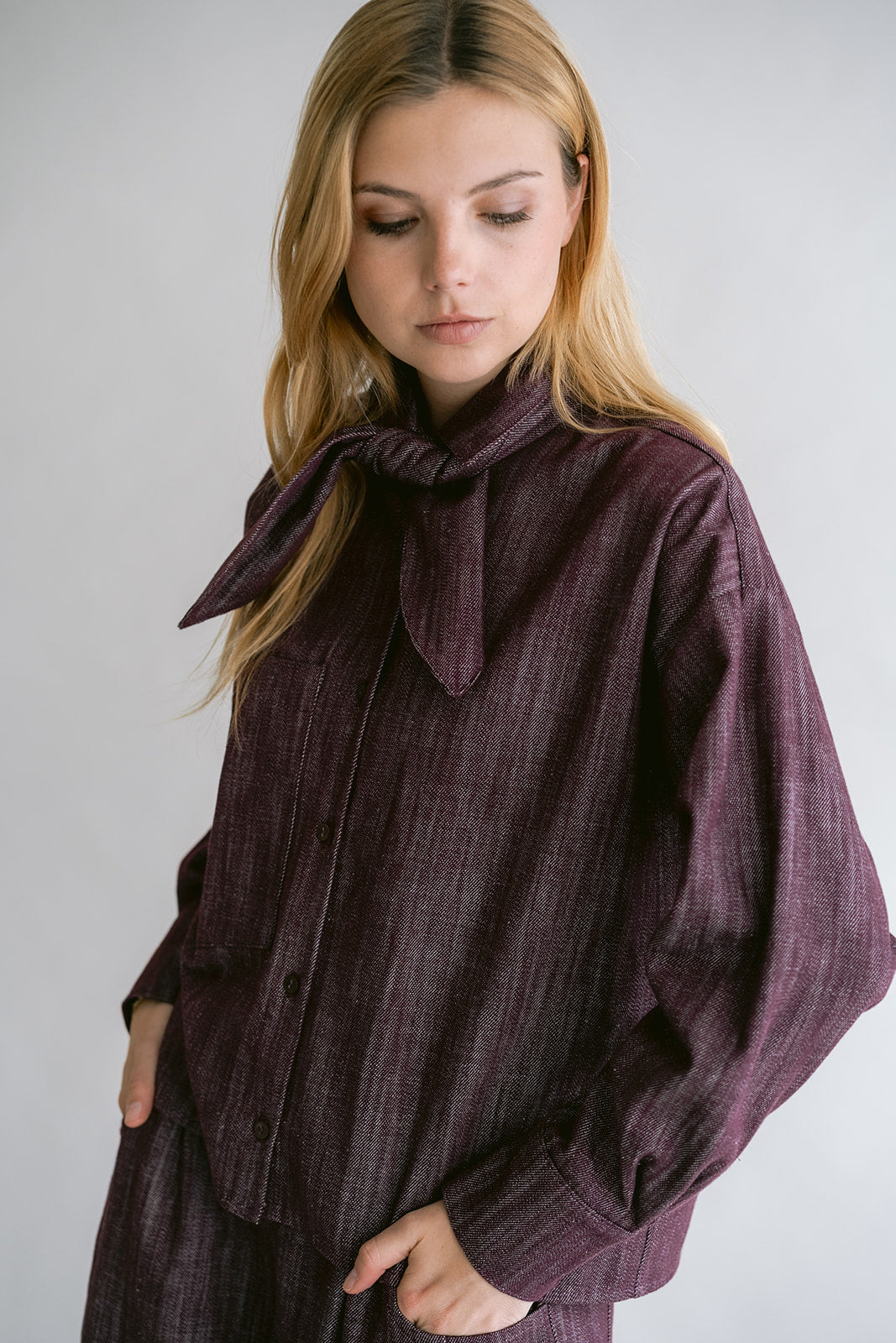Meg Blouse Bordeaux Jeans