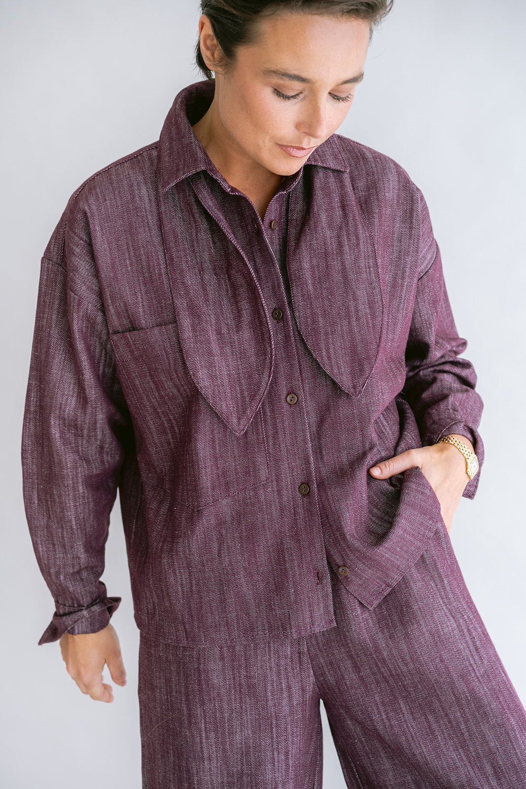 Meg Blouse Bordeaux Jeans