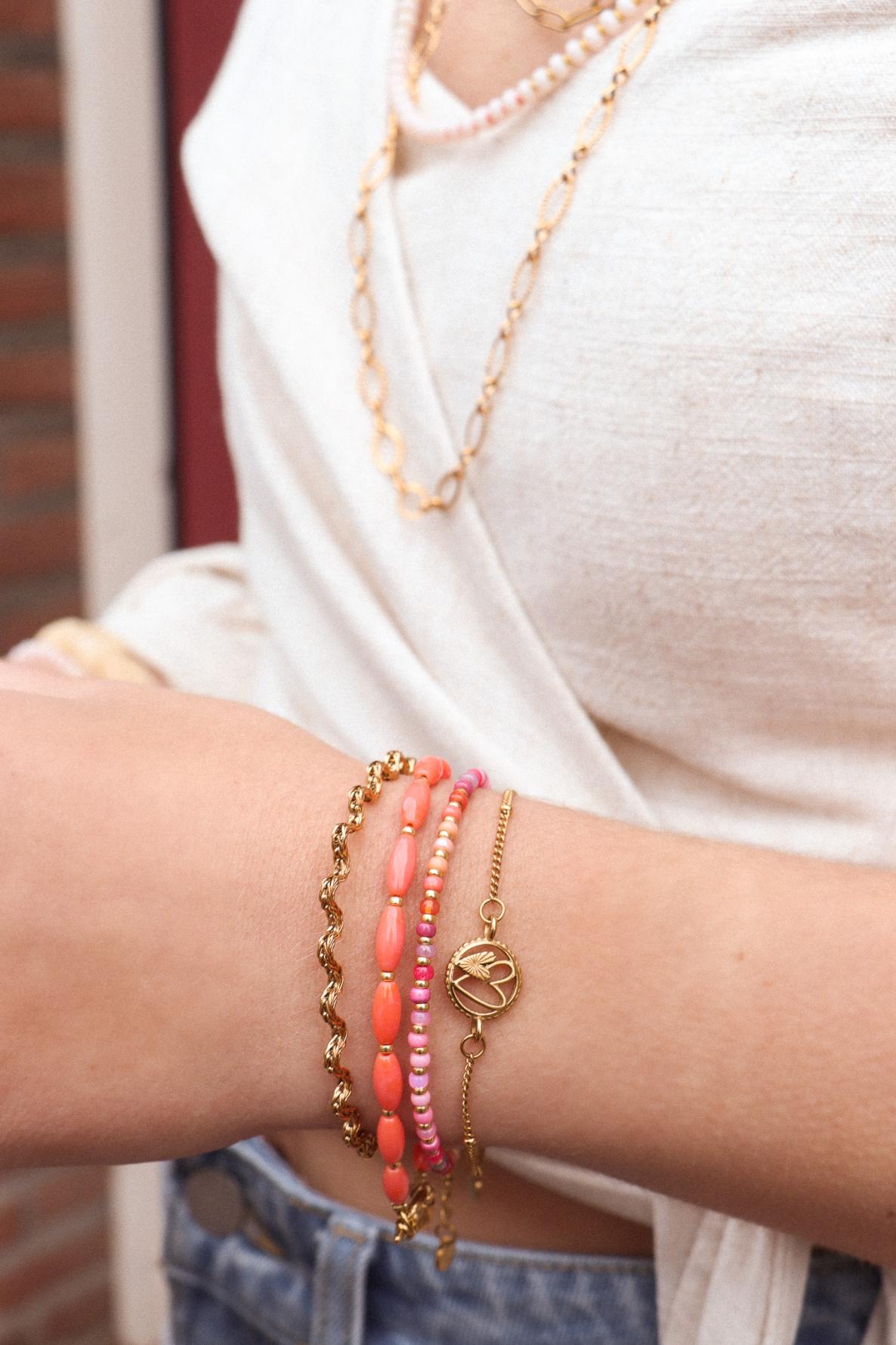 Peachy Baby Bracelet Gold