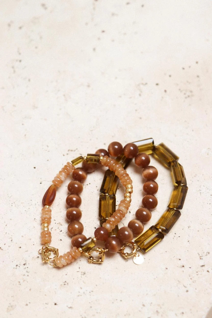 Antique Velvet Bracelet Gold