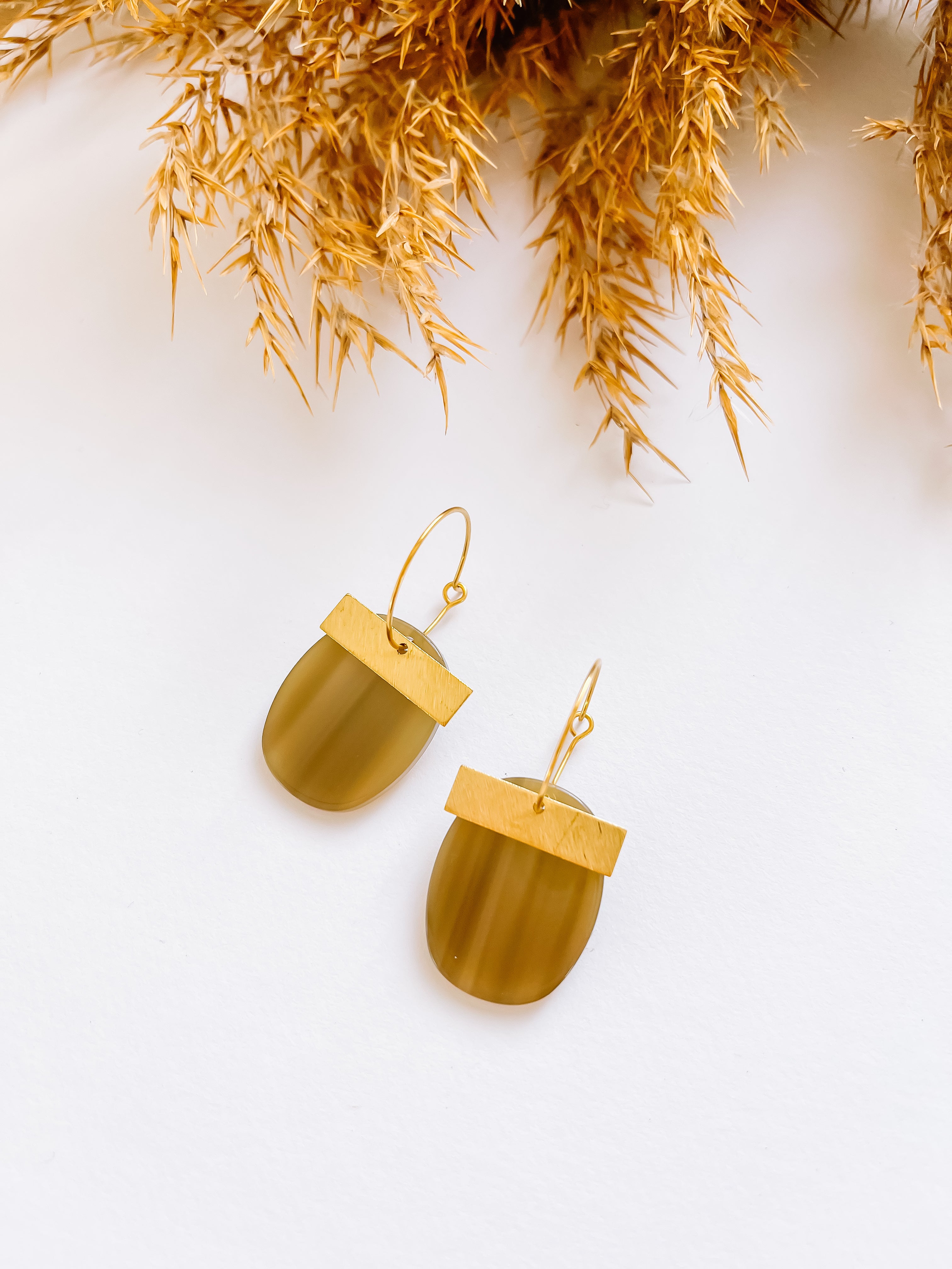Coco Taupe Earrings