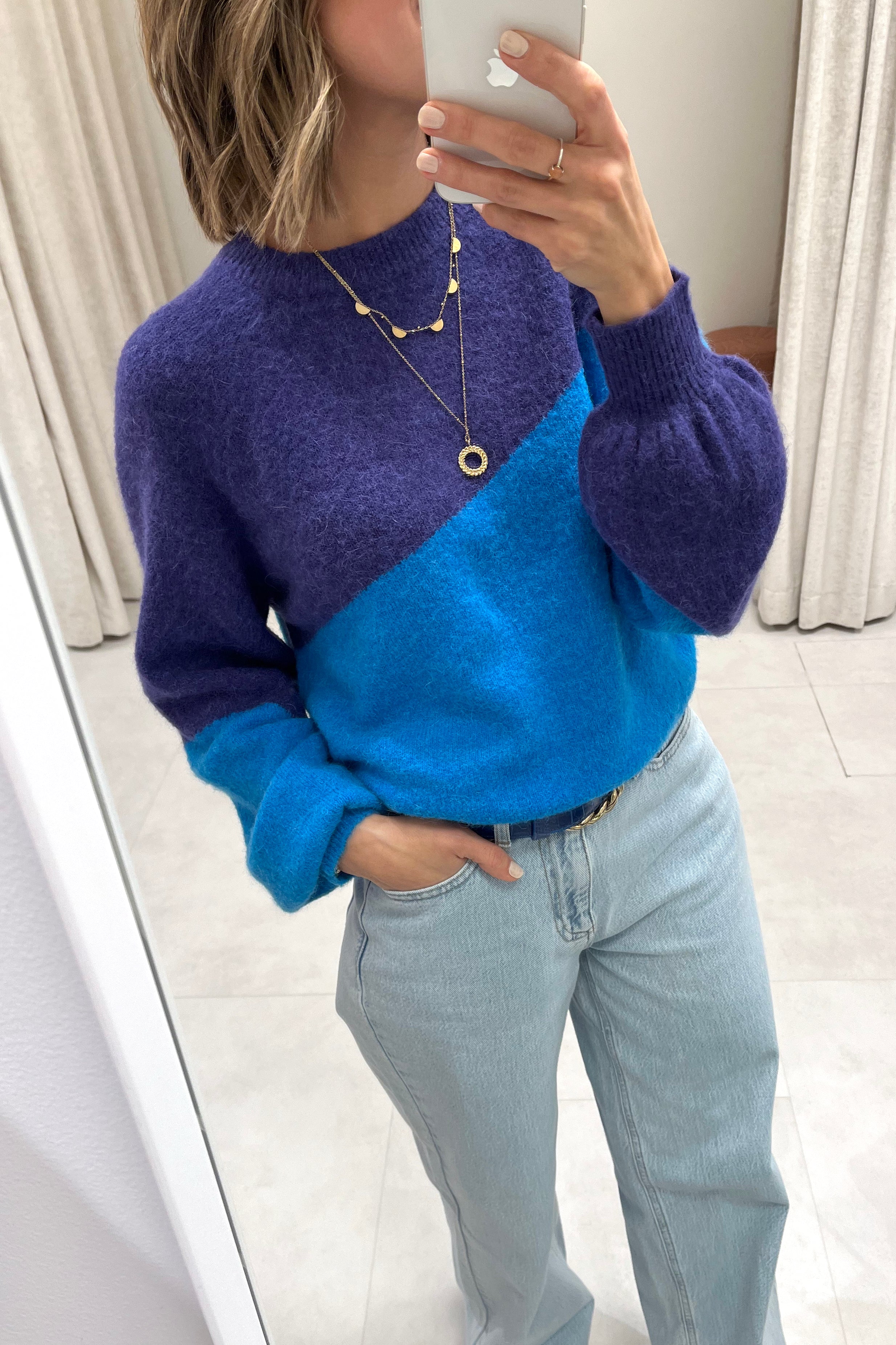 Pestovo Knit Blue/Purple