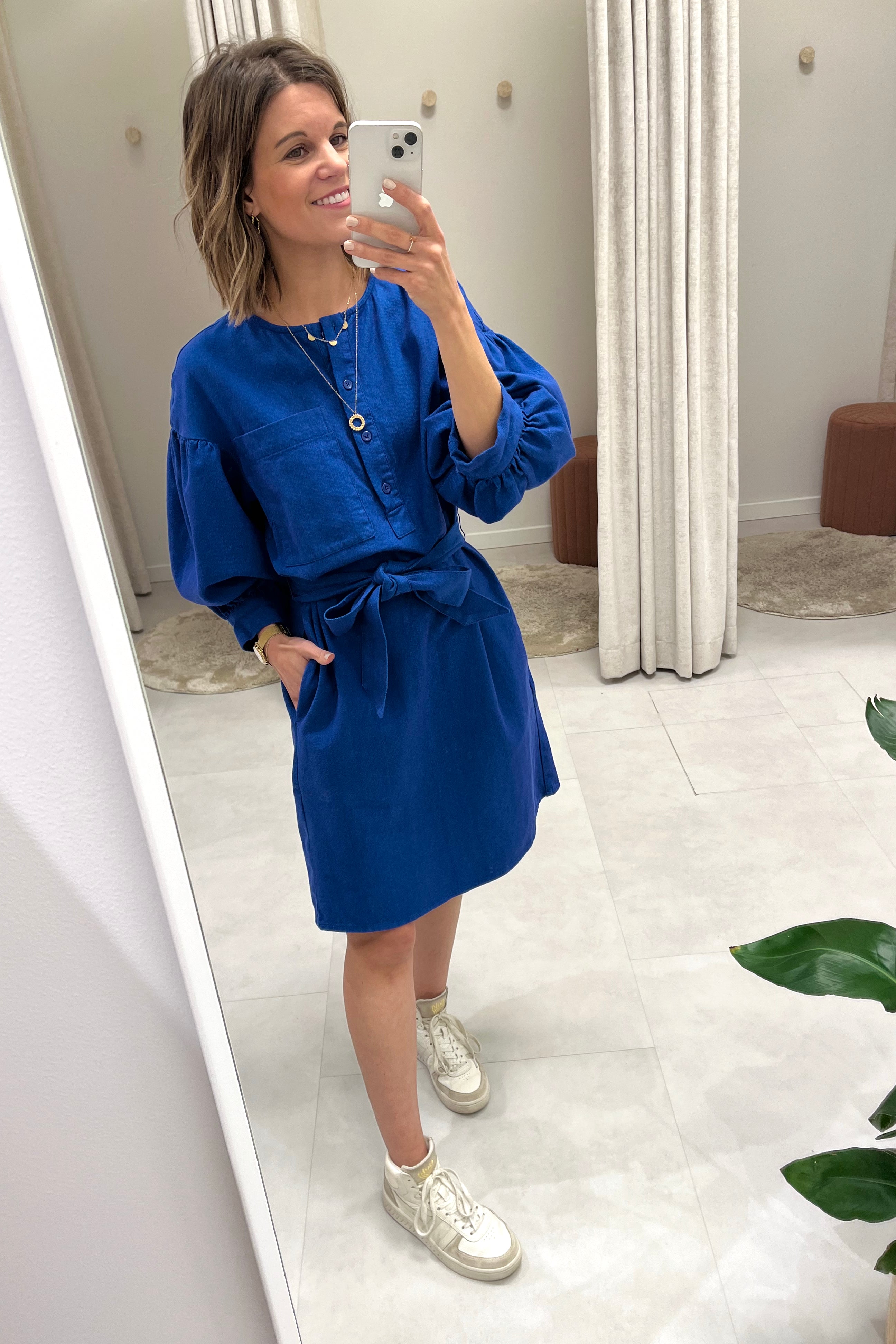 Ivaz Dress Blue