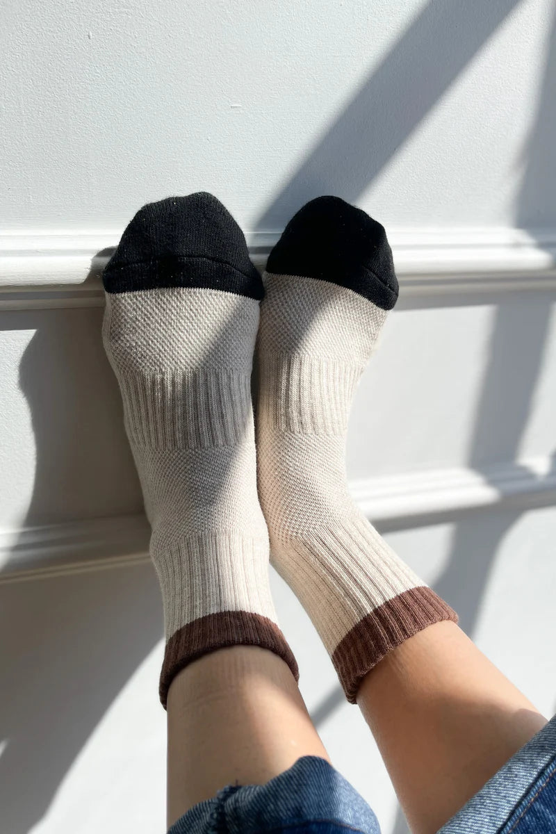 Girlfriend Socks Black Coffee