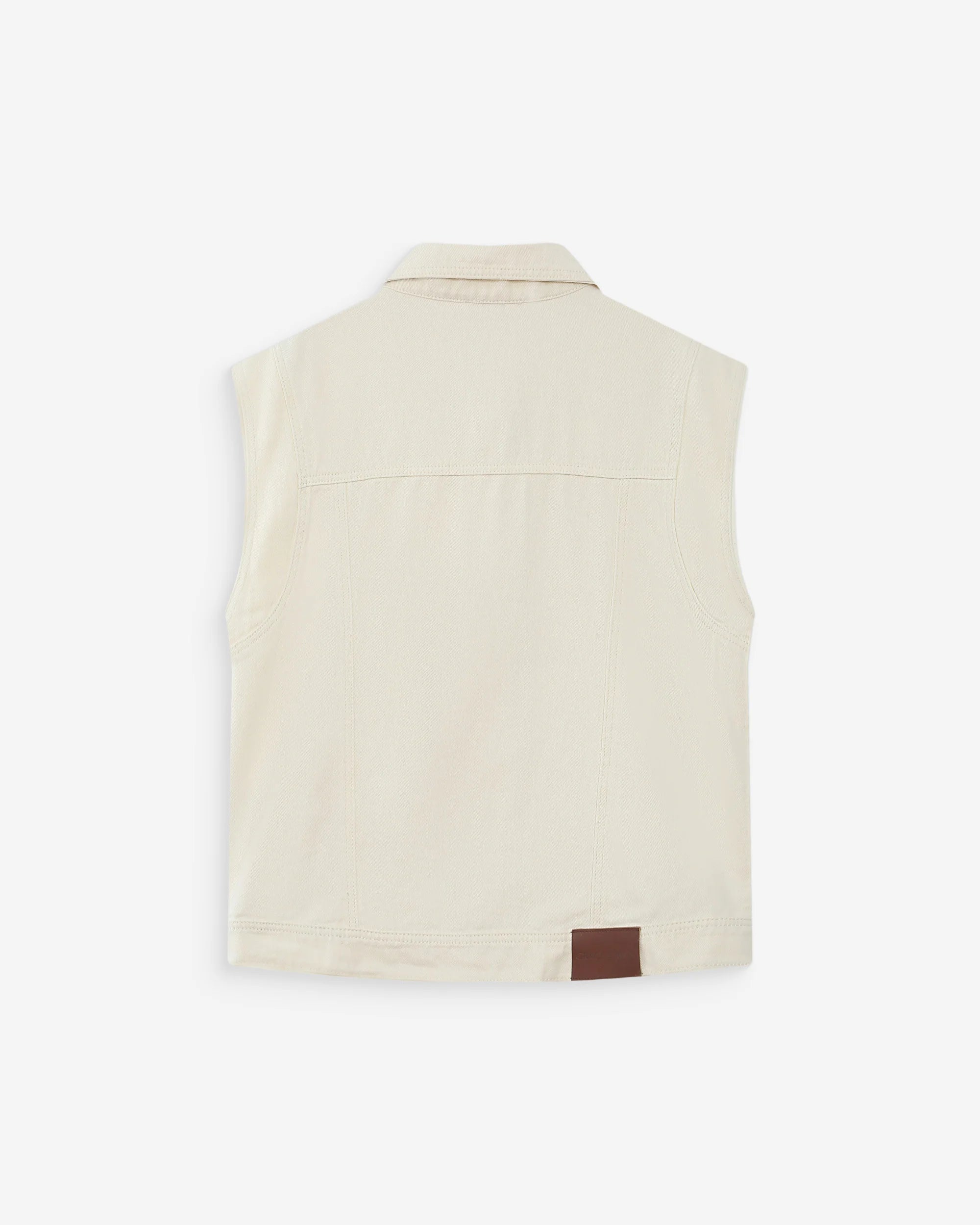 Vallonia Waistcoat Ecru