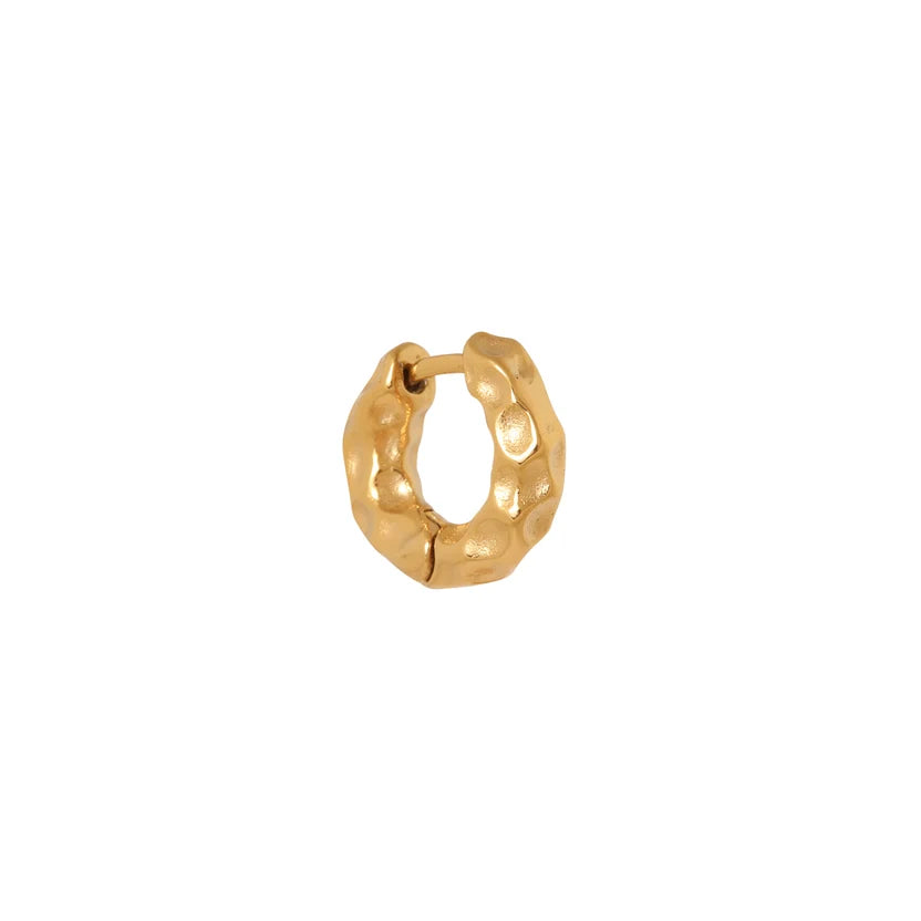 Solid Gloss Hoop Gold