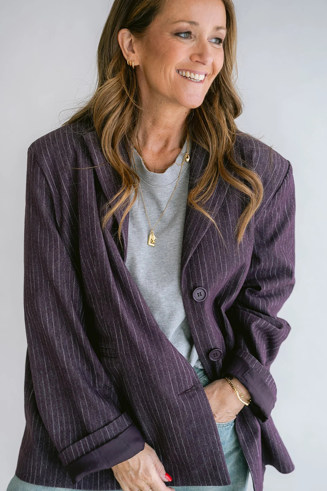 Arthur Blazer Prume Stripe Jeans