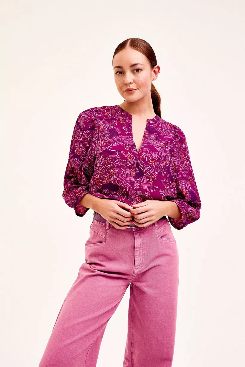 Bulani Blouse Purple