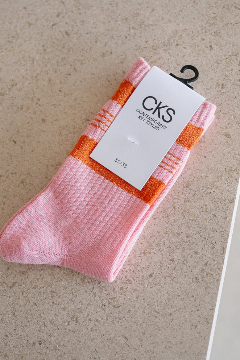 Happiness Socks Pink