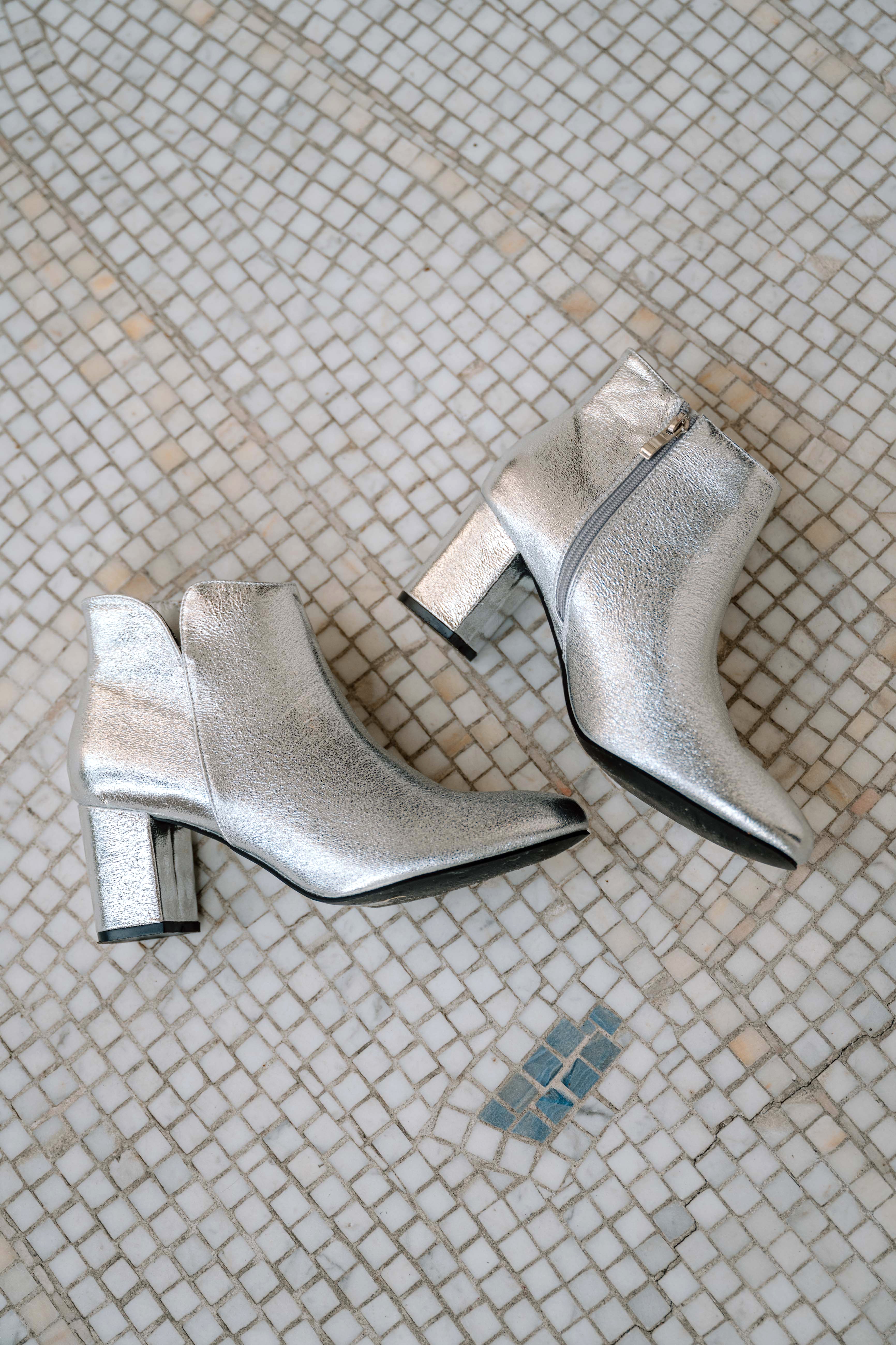 Lucie Boots Silver
