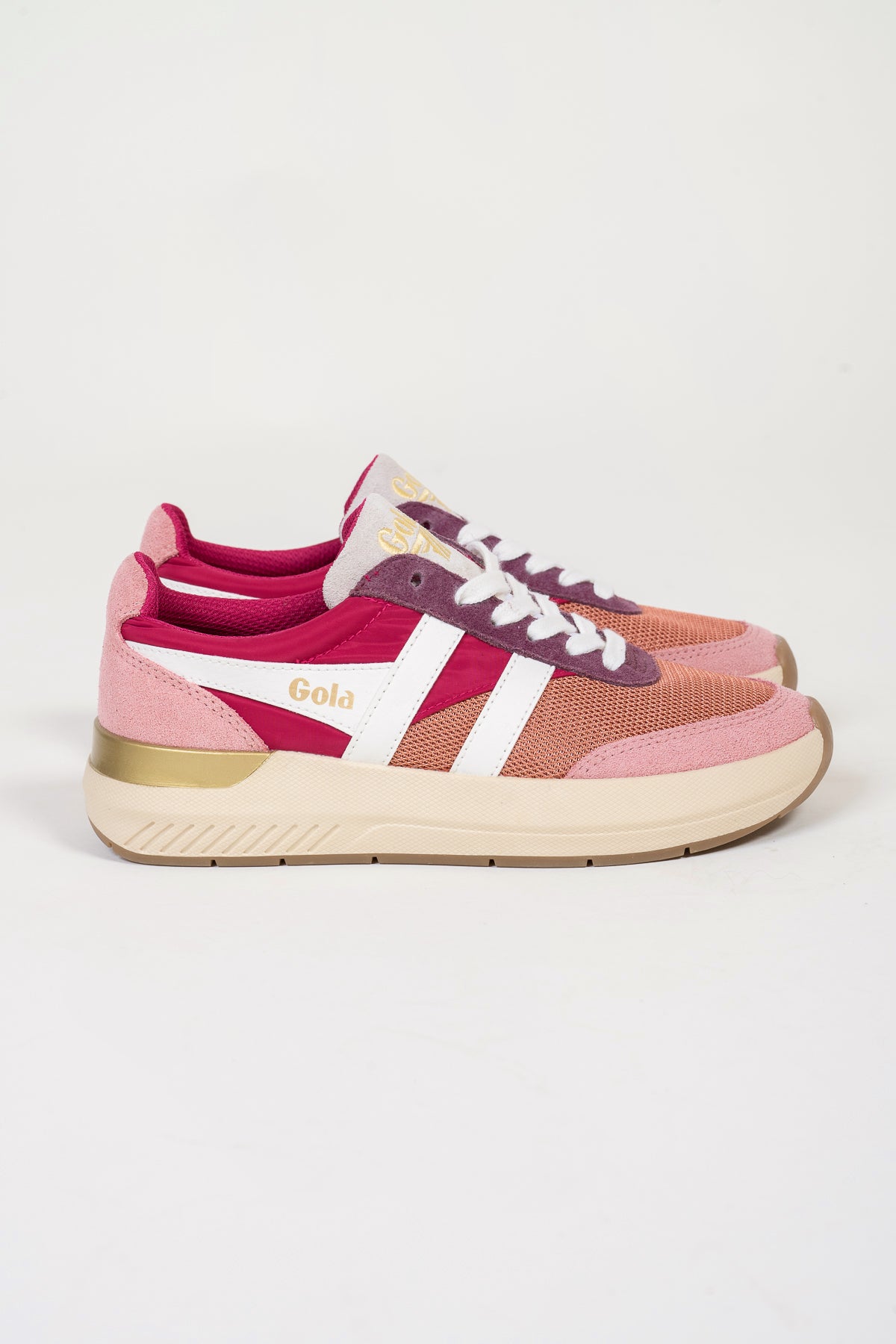 Raven Sneaker Orange Spice/Raspberry/Coral | Amorie