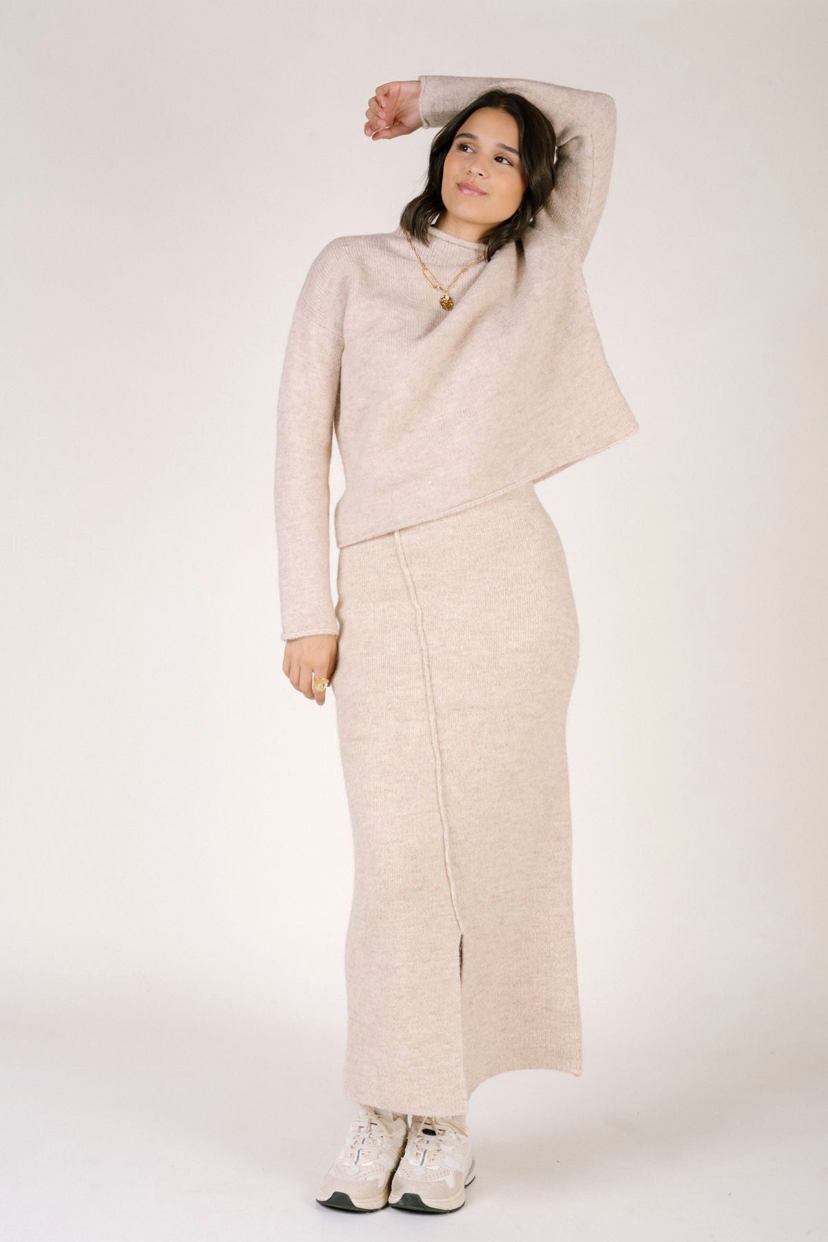 Nassim Knit Beige