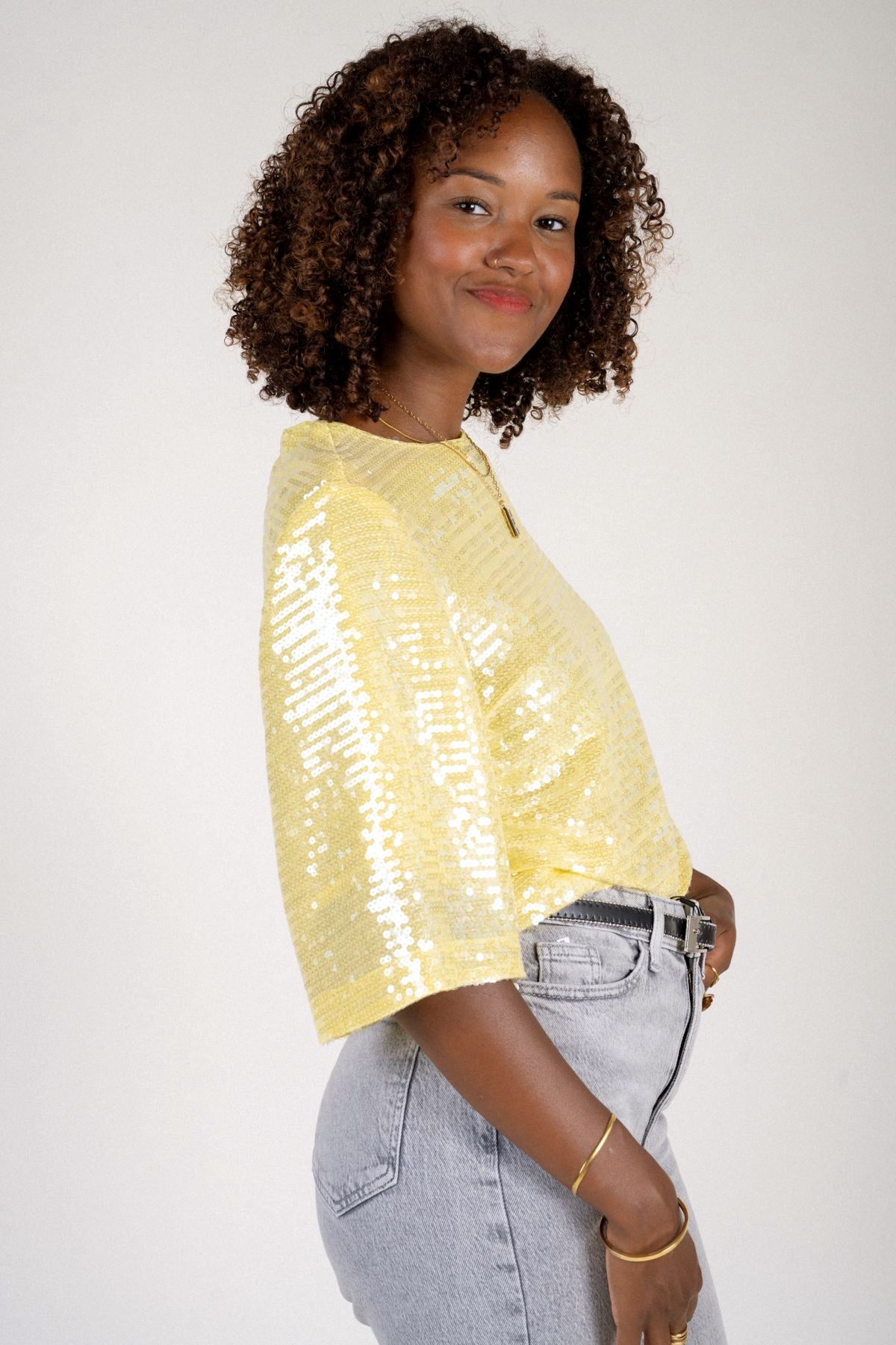 Tirias Top Yellow