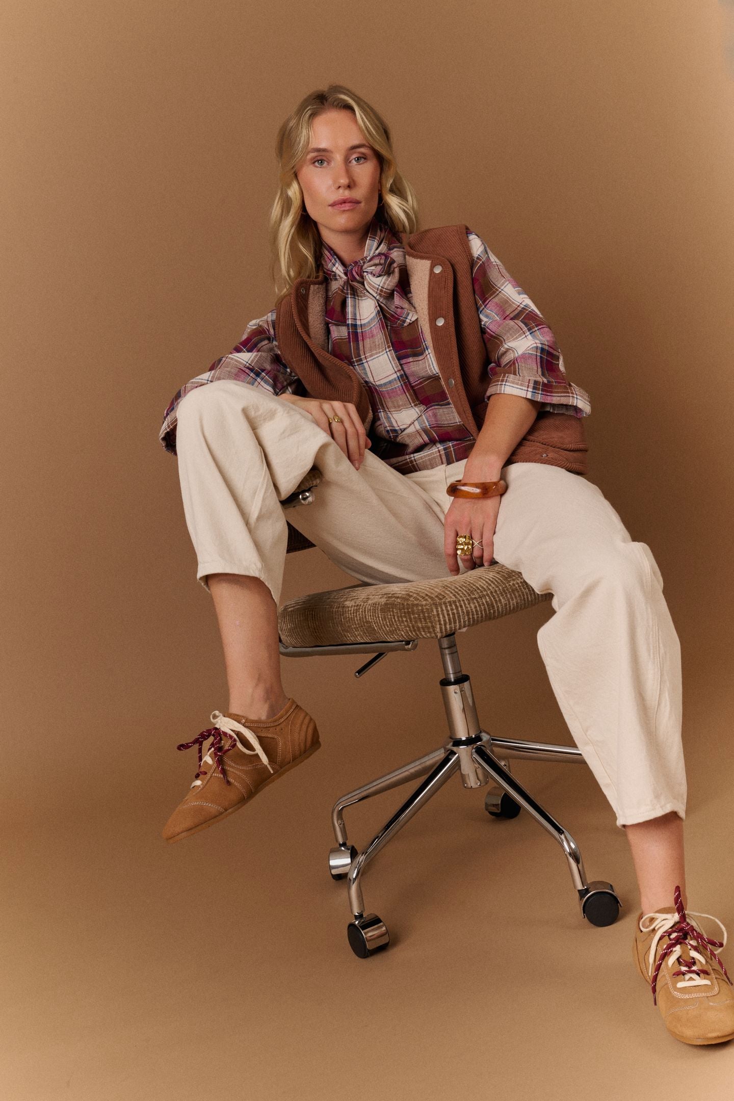 Trooper Pants Beige