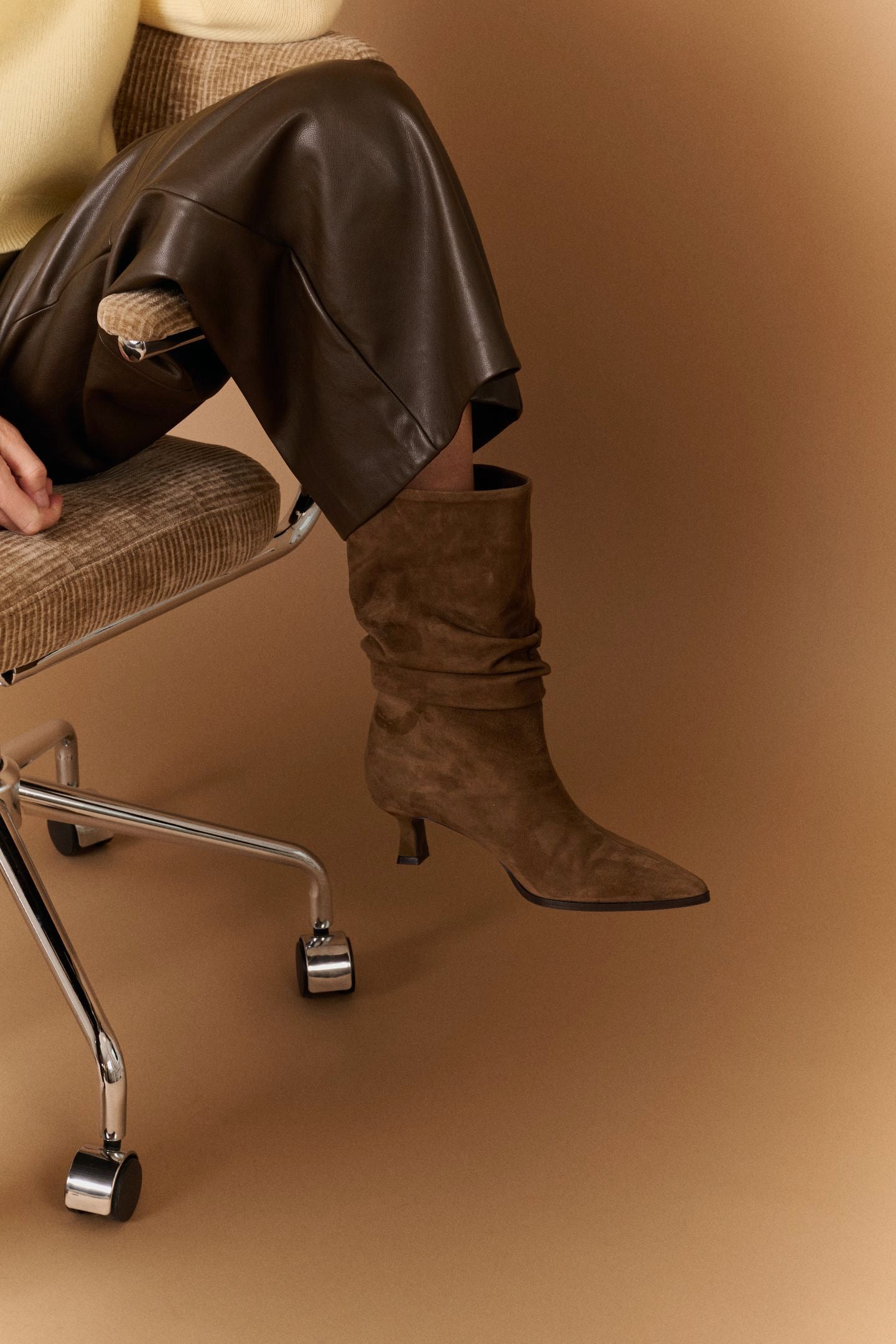 May Boots Taupe