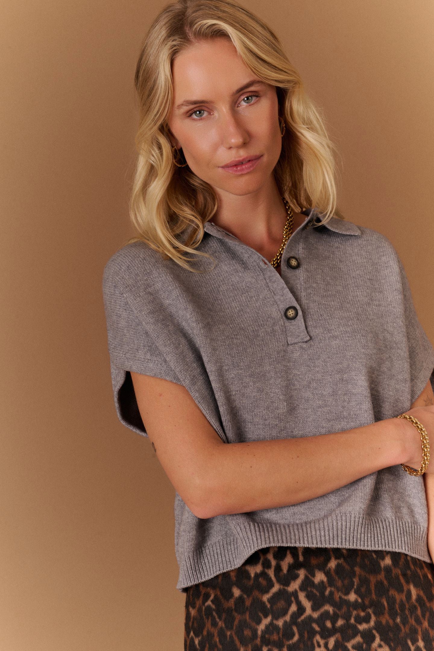 Alize Waistcoat Grey