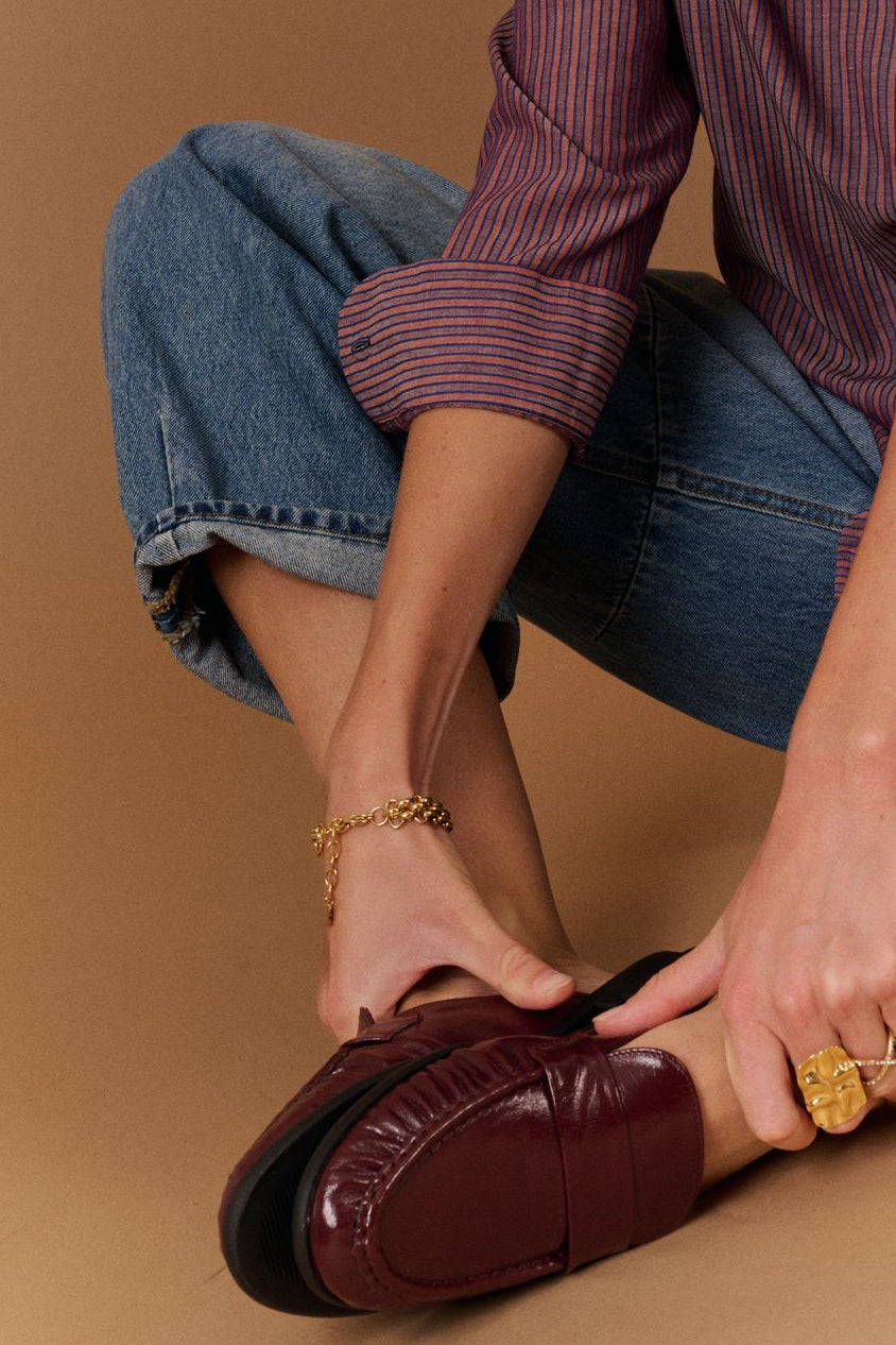 Adam Loafers Burgundy