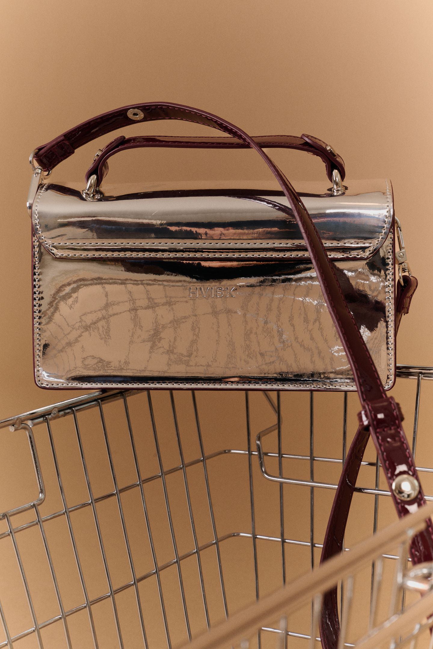 Aria Mirror Gloss Bag