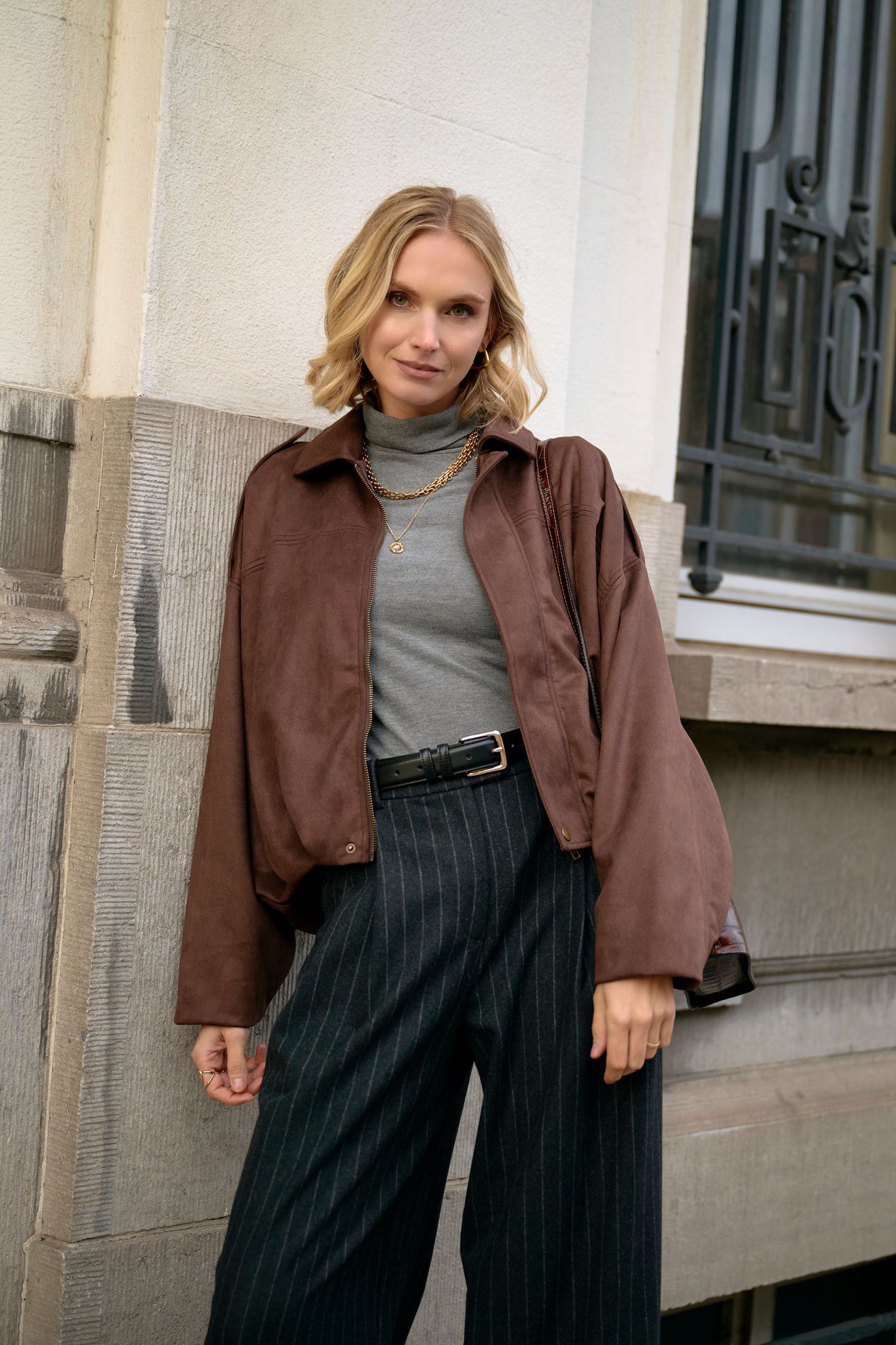 Raya Knit Dark Grey Melange