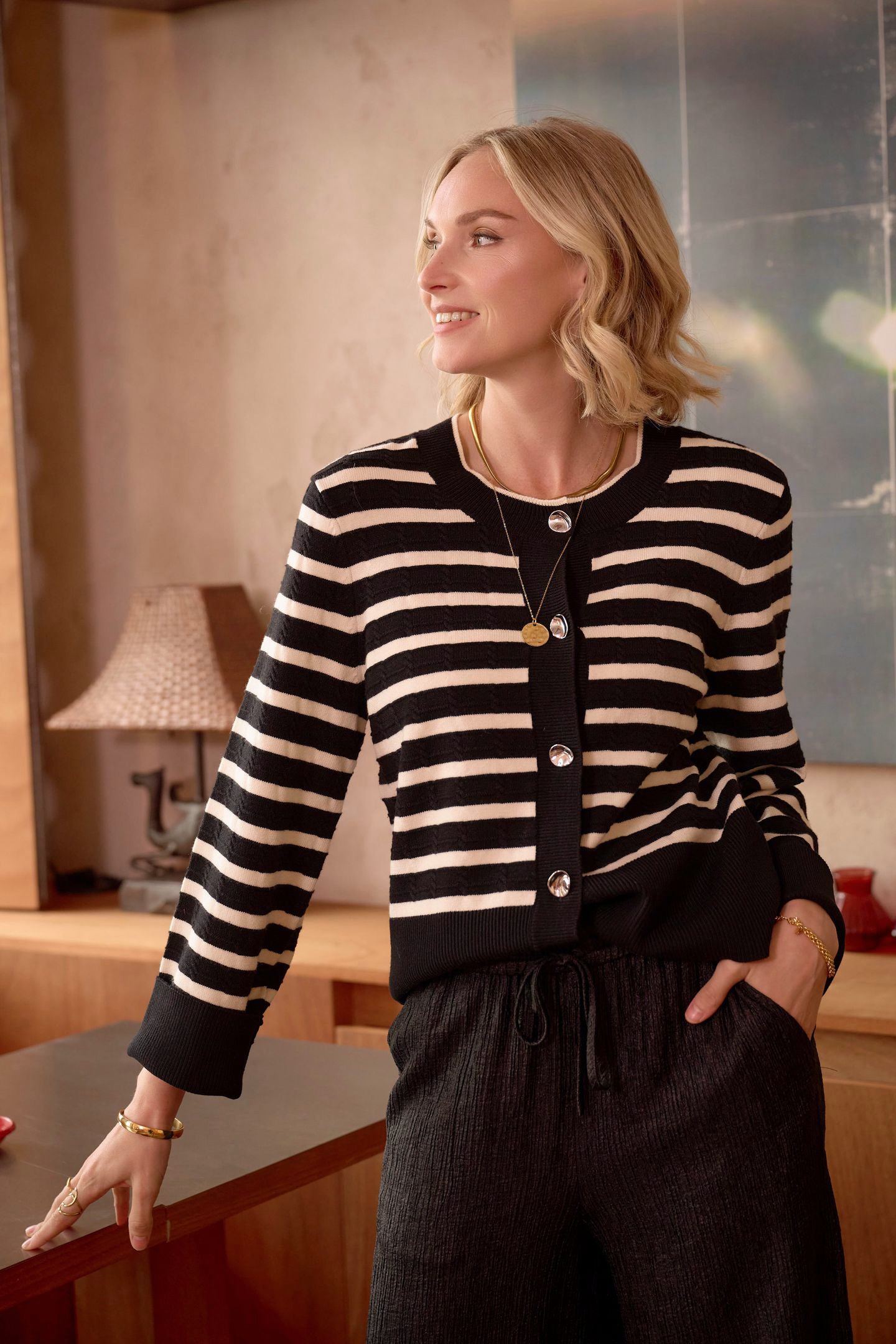 Malfine Knit Cardigan