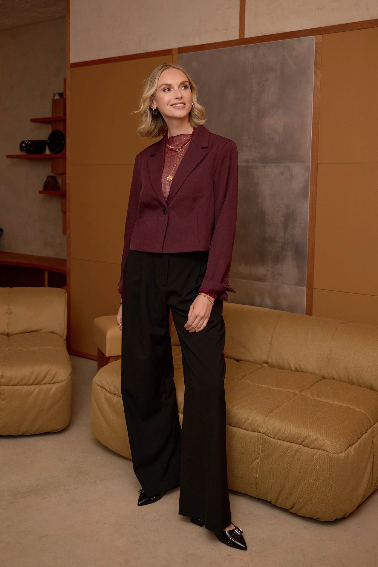 Lilu Corinne Blazer Winetasting