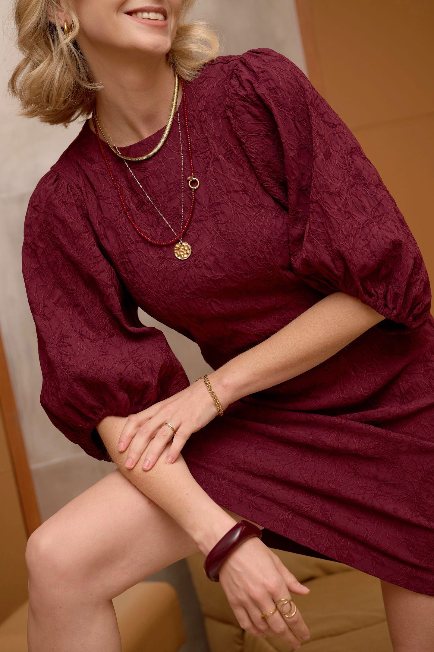 Roger Red Long Necklace