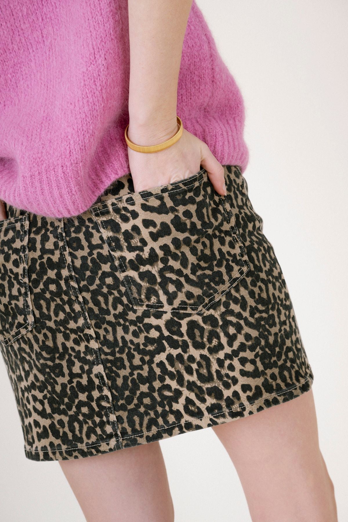 Chia Leopard Skirt