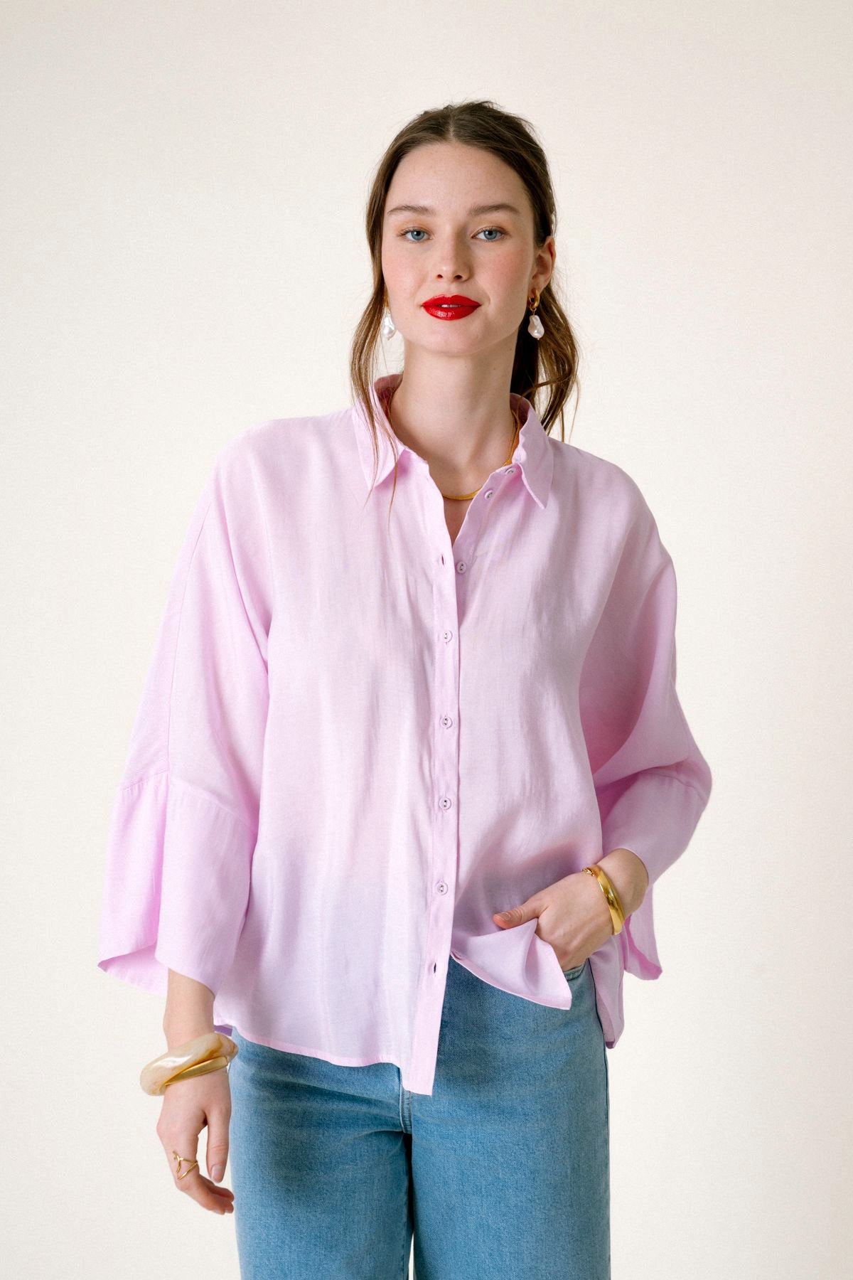 Aspyn Shirt Winsome Orchid