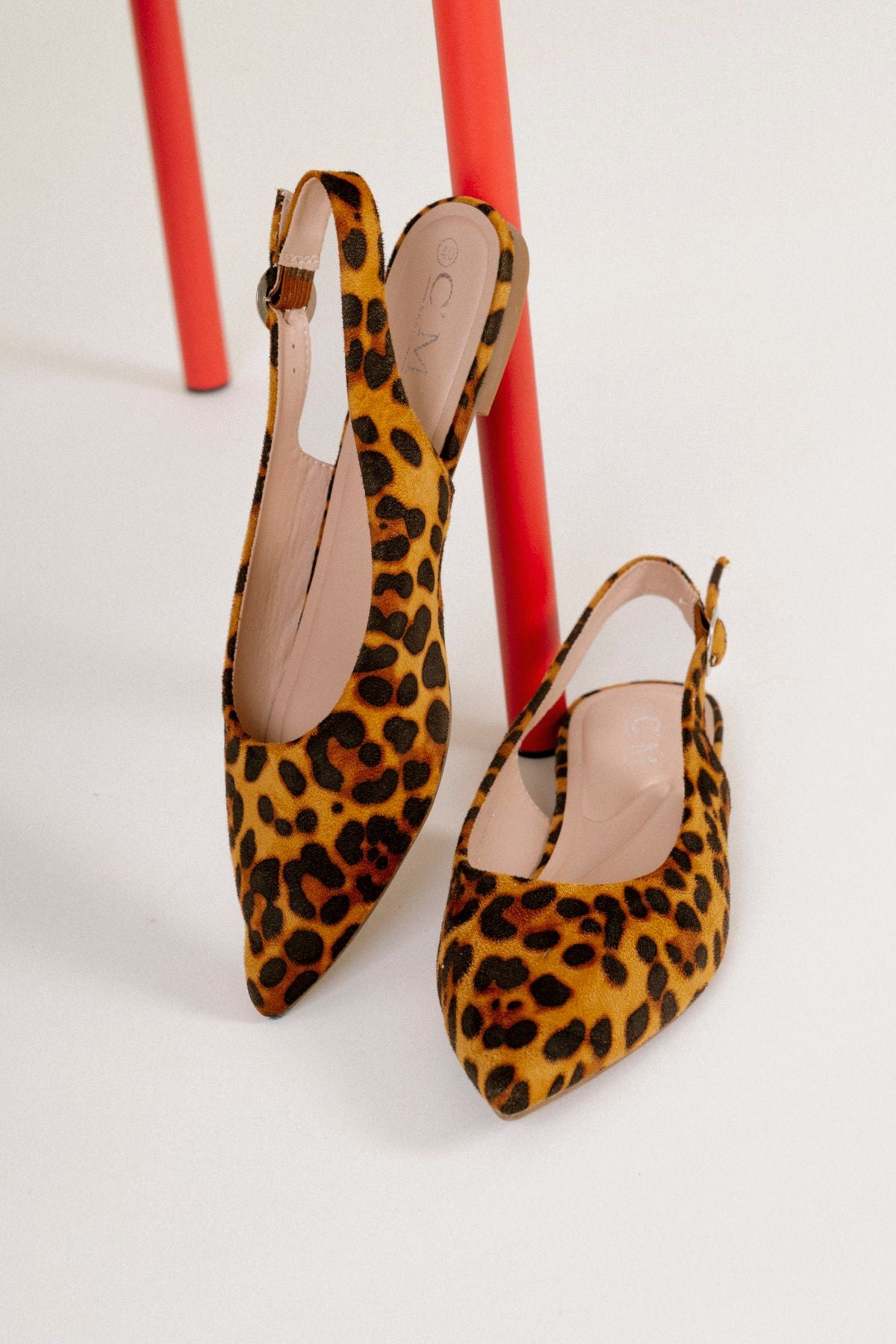 Meline Slingbacks Leopard