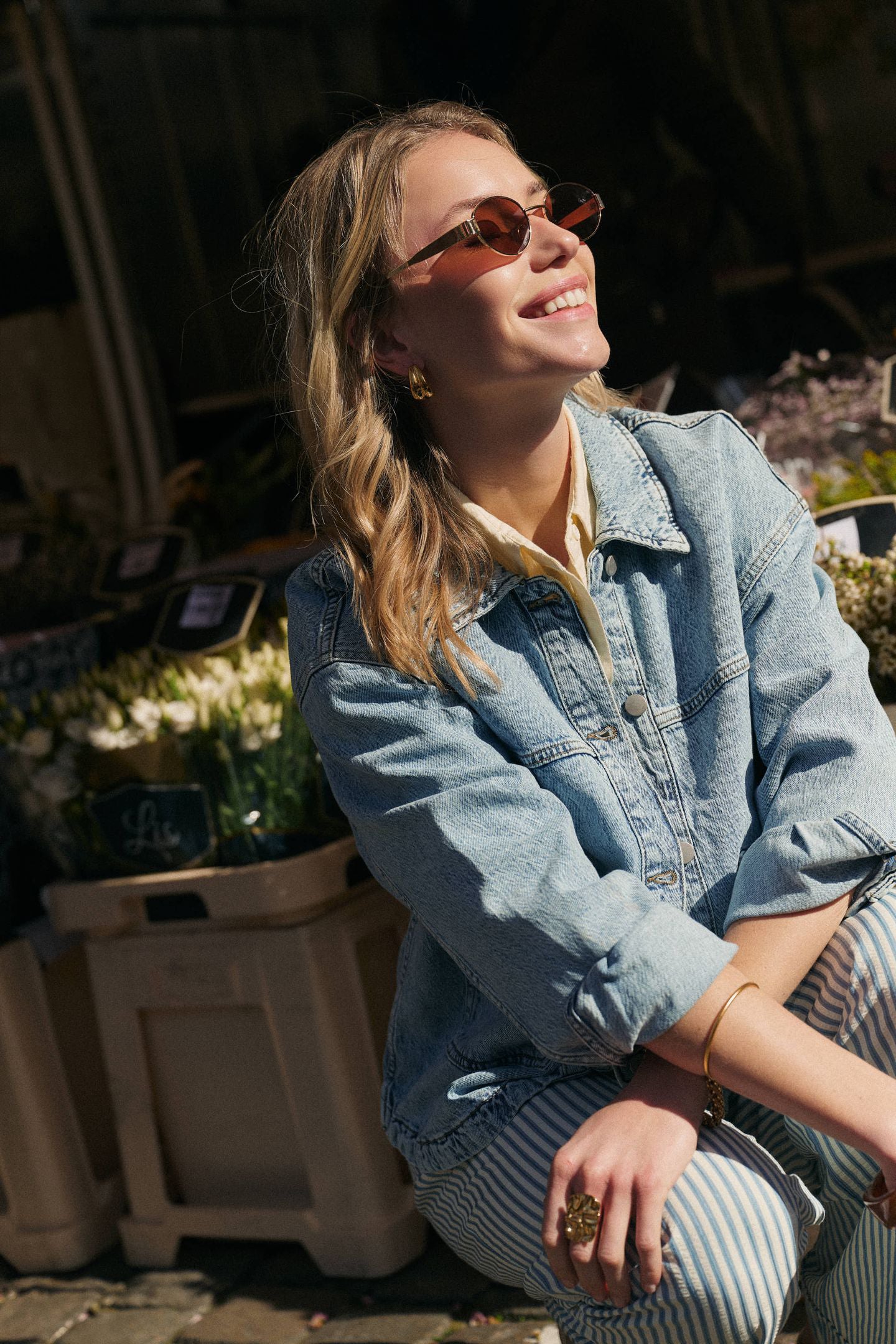 Jaf Denim Jacket Light Blue Denim