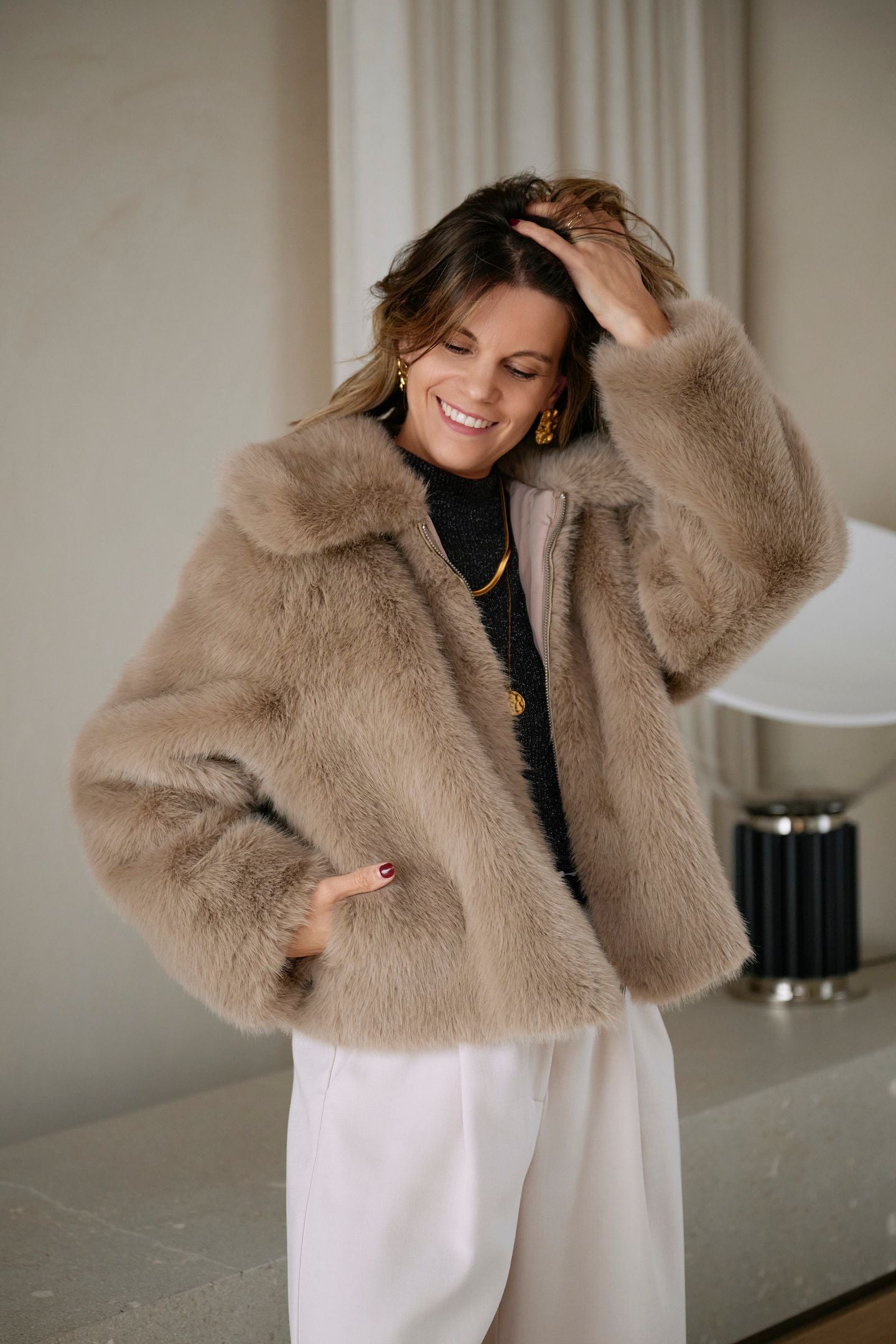 Shonna Jacket Greige