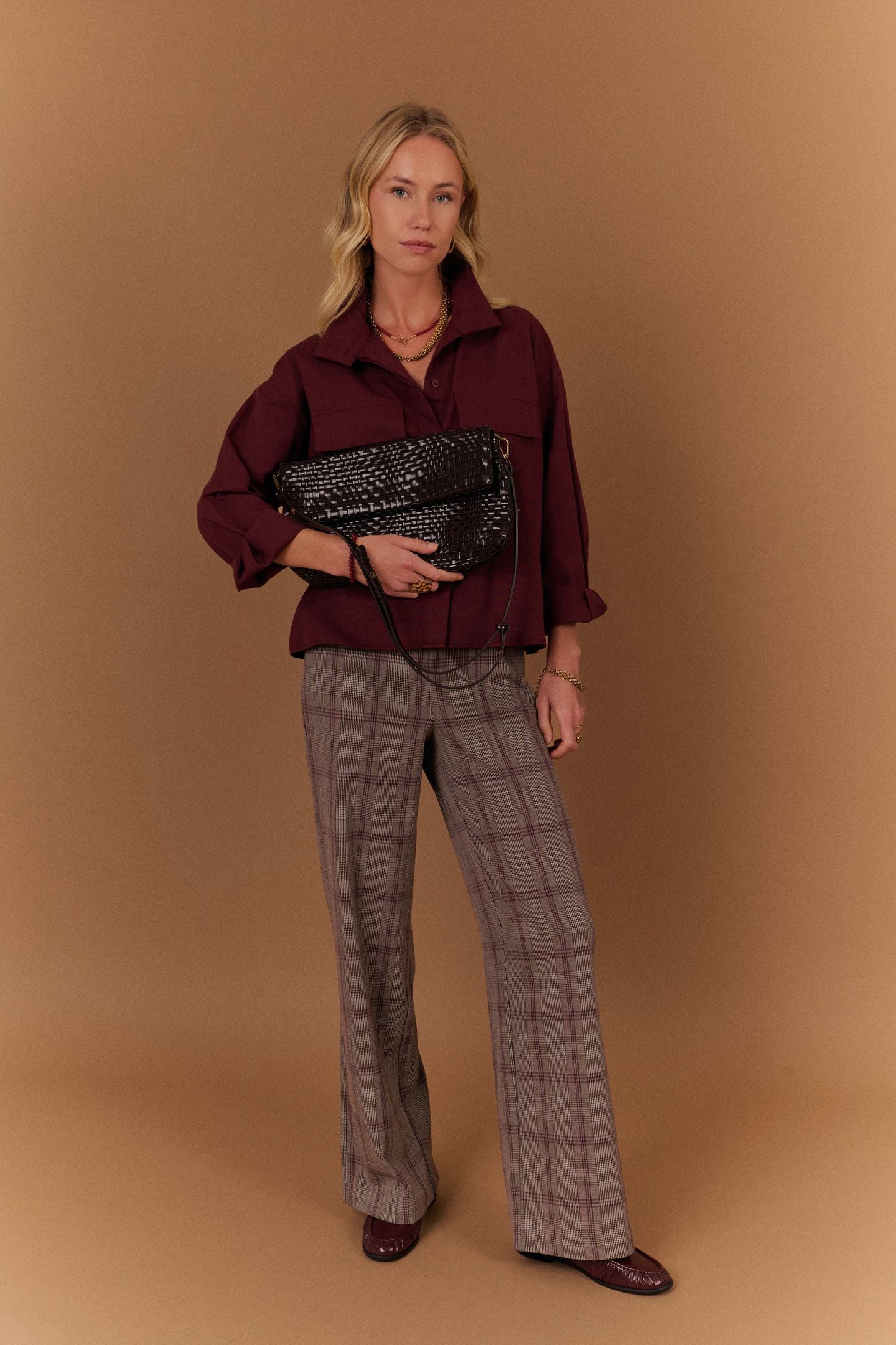 Miko Blouse Bordeaux