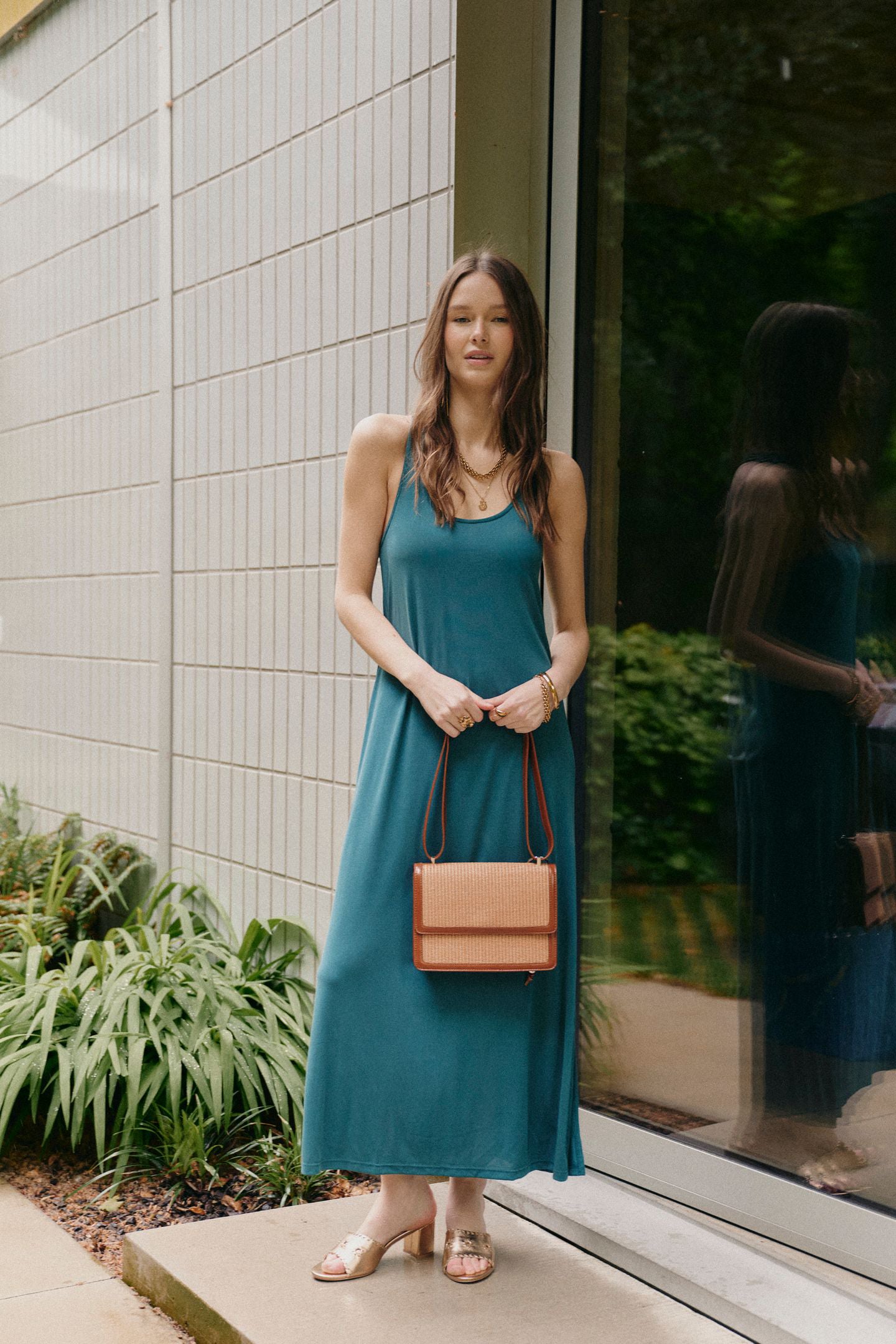Modala Dress Atlantic Deep
