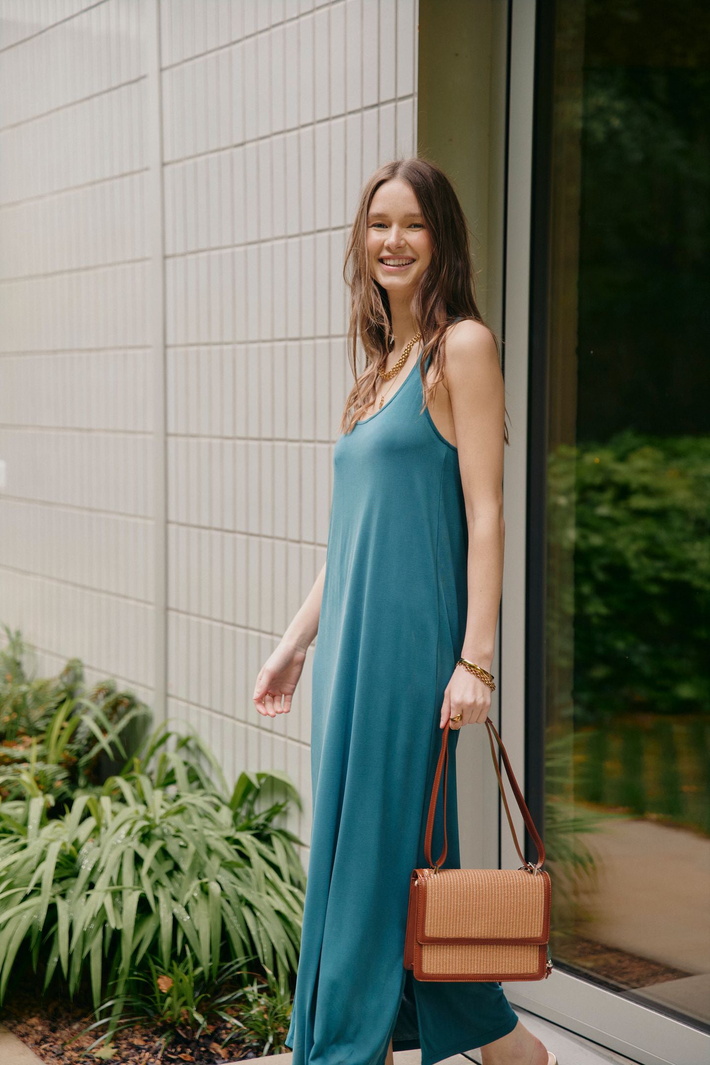 Modala Dress Atlantic Deep